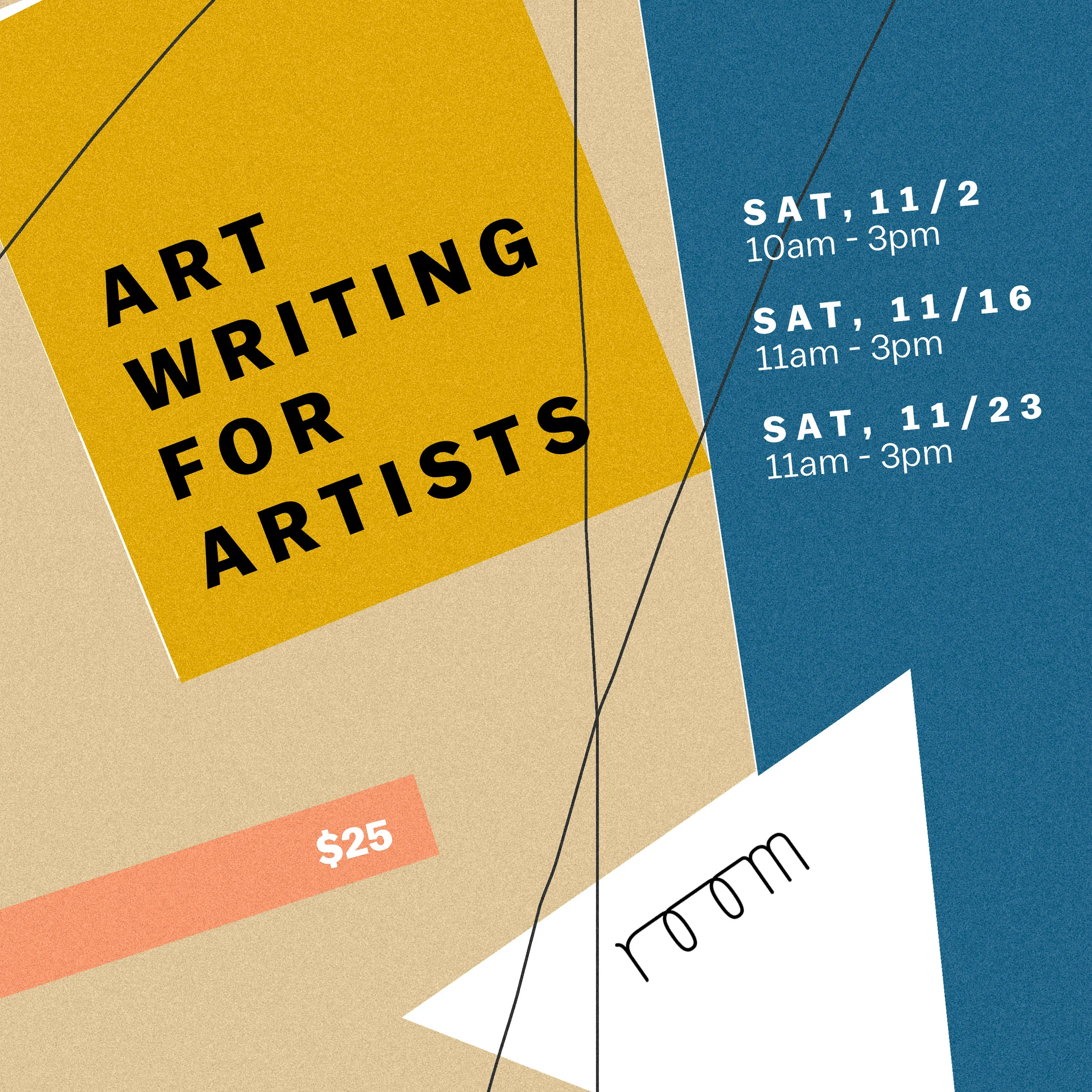 November Art Writing Workshop