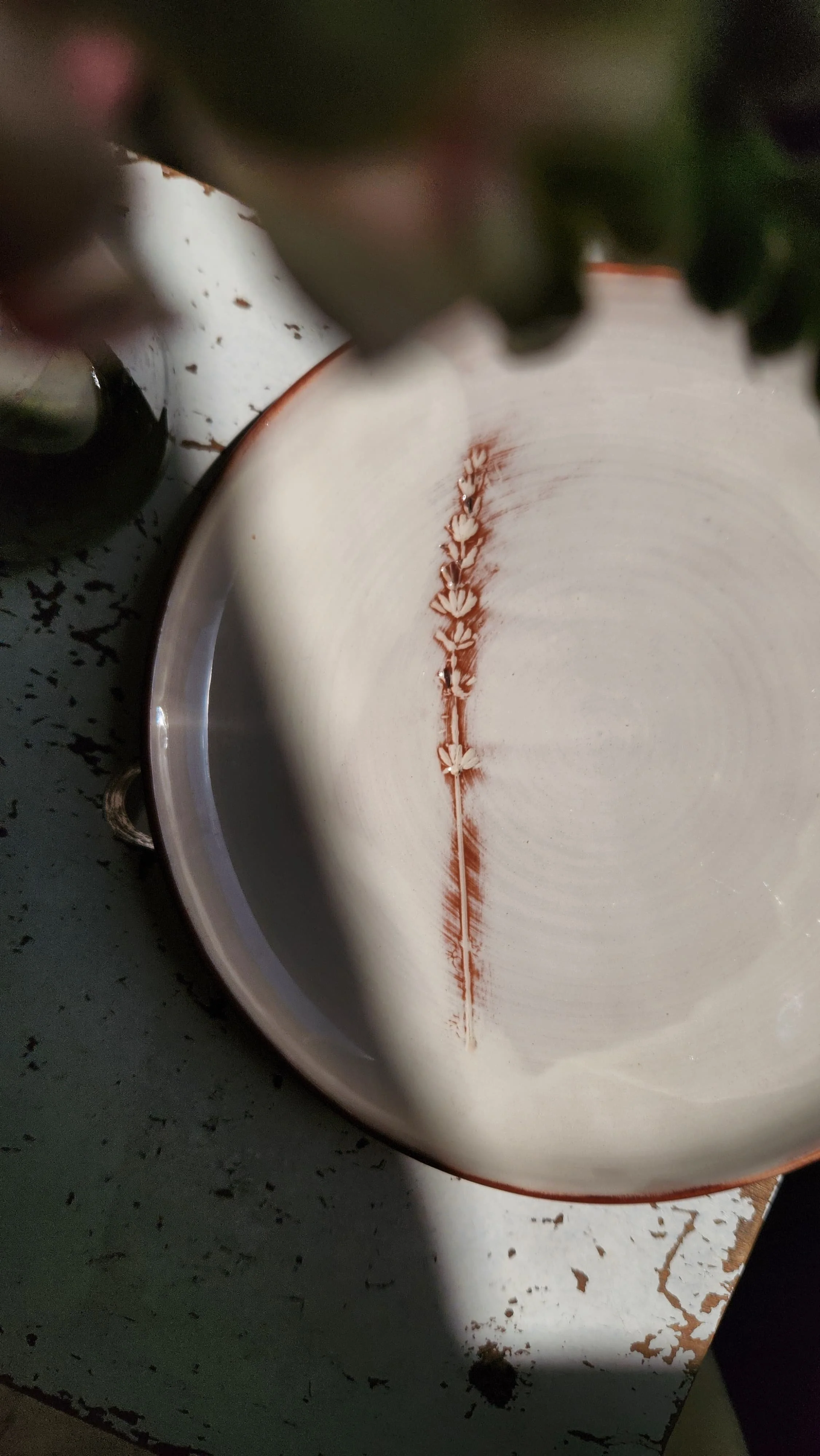 Collection Lavande- Grande assiette