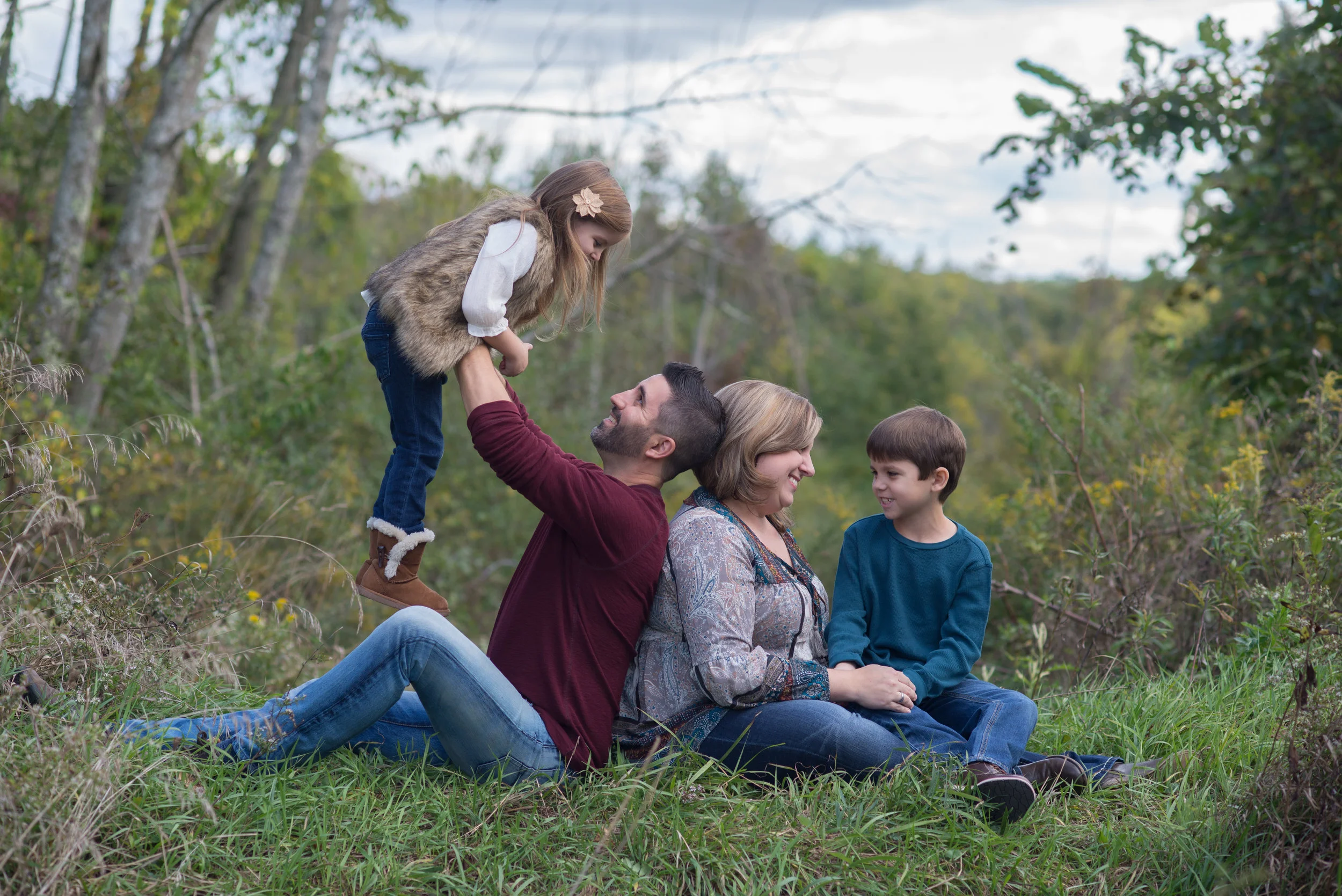 A Settlers Cabin Family Session The Kocan Family Pictures By