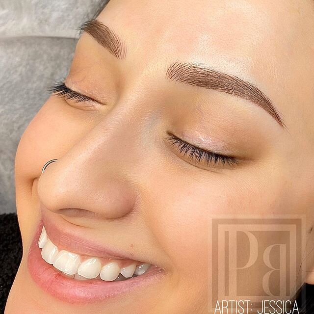 When you know joy is coming and you haven&rsquo;t even opened your eyes yet 🥳💗👏🏼 #combobrows 
_____________________________________⁣⁣⁣⁣⁣________________
For booking information:⁣⁣⁣⁣⁣
🌎: www.precisionbrows209.com⁣⁣⁣⁣⁣
📞: (209) 857-0177⁣⁣⁣⁣⁣
💌: 