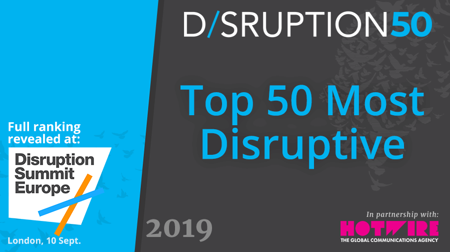 incuto named amongst top 50 most disruptive businesses in UK
