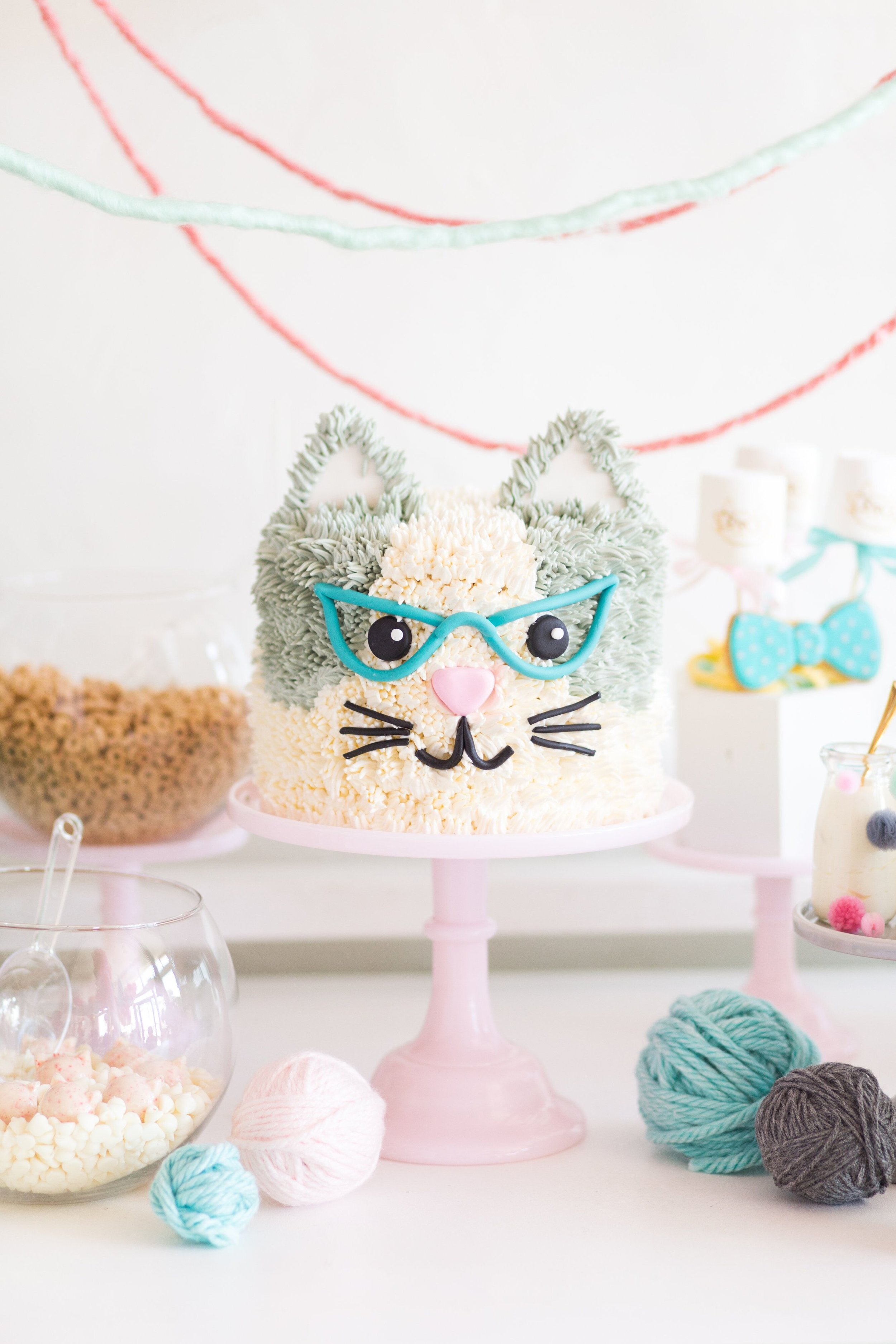  Cat Birthday Party Styled Shoot on Hello Rascal Kids CELEBRATE with photo by Eileen Liu 