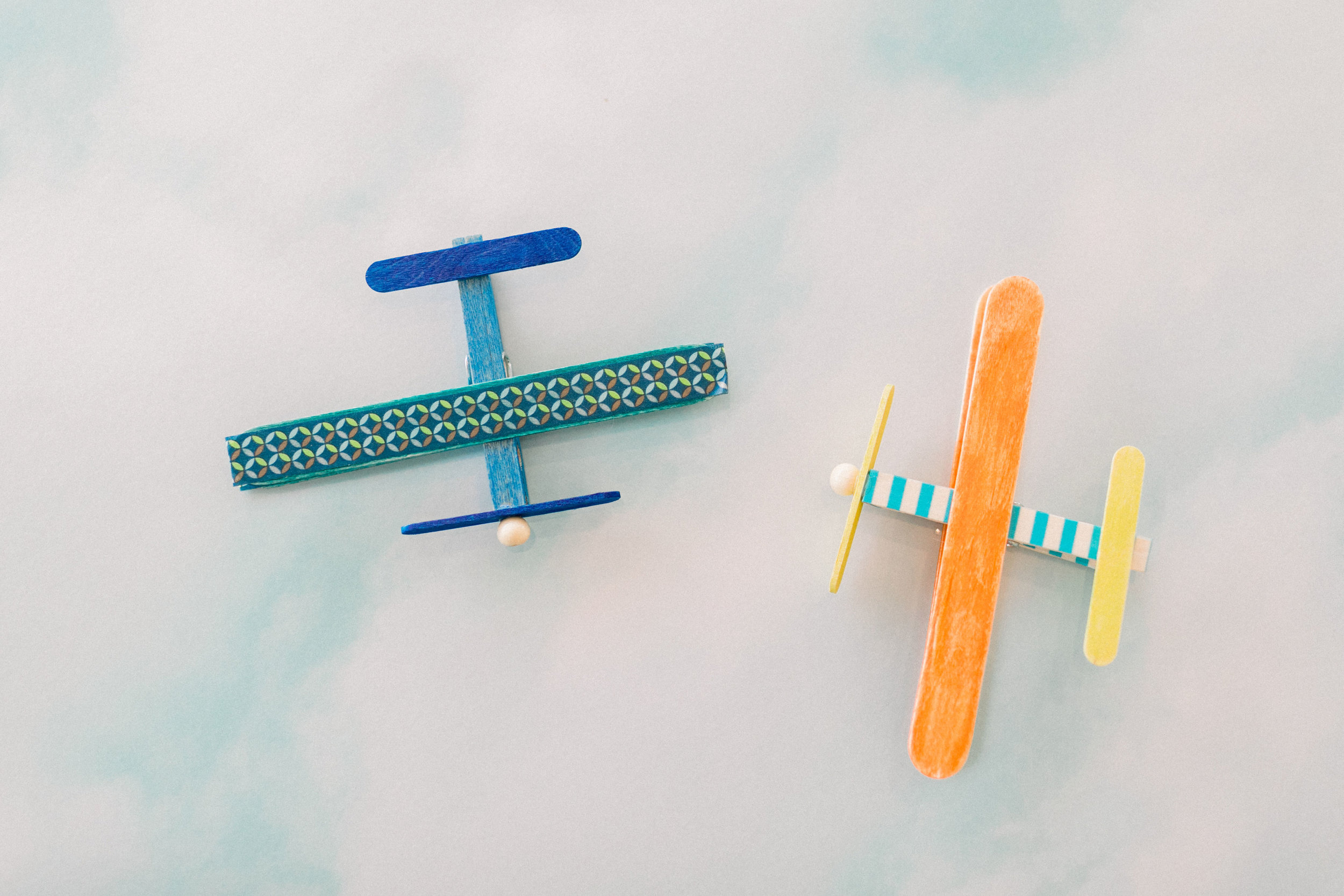 Wooden Stick Airplane Craft for Preschoolers - That Kids' Craft Site