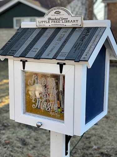  Read about the Little Free Library on Hello Rascal Kids. 