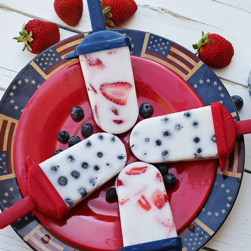 Homemade Frozen Fruit Pop Recipe