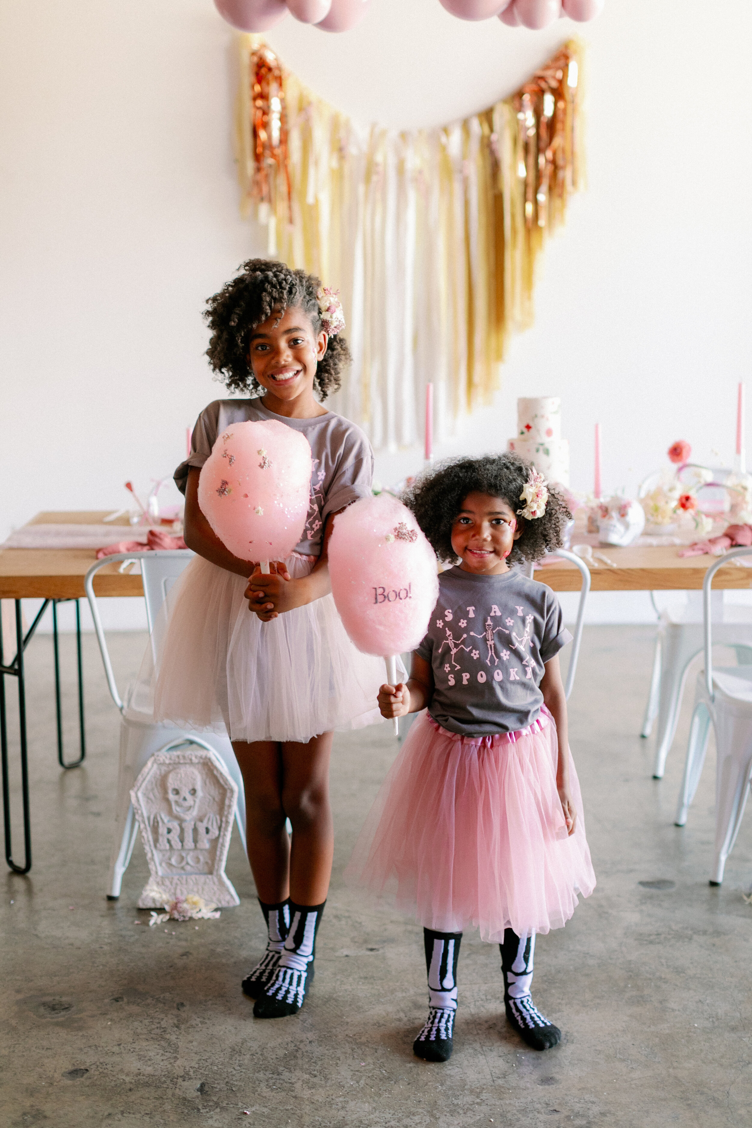 Pink Ghouls Inspired Halloween Party on Hello Rascal Kids