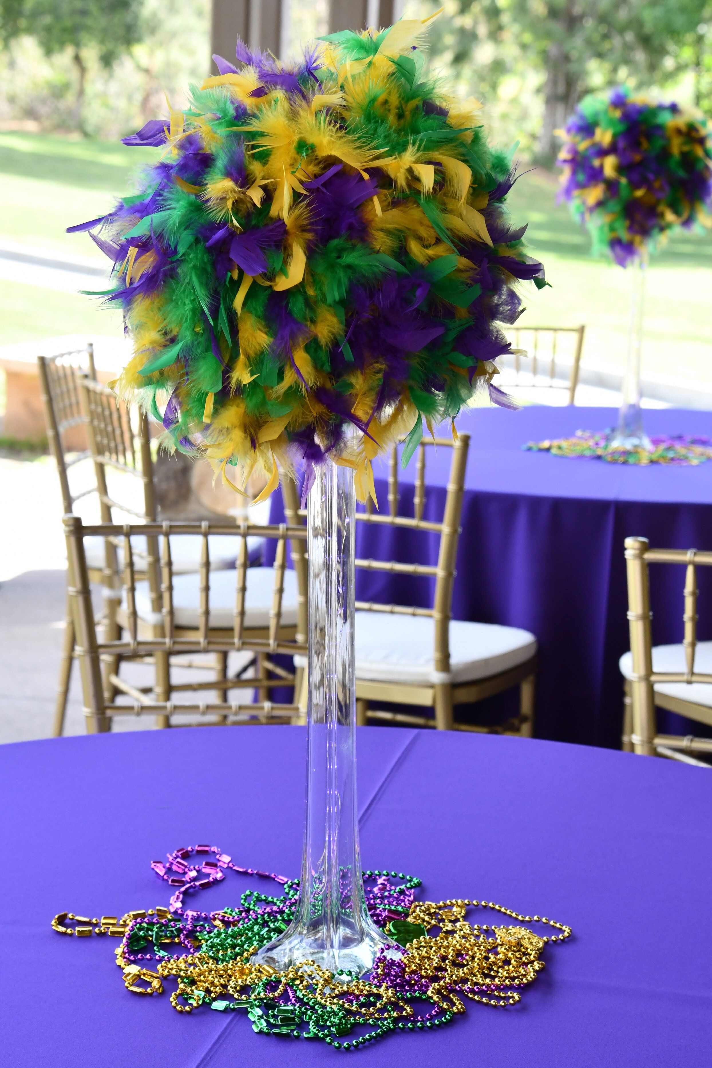 Mardi Gras Themed 3rd Birthday Party on Hello Rascal Kids