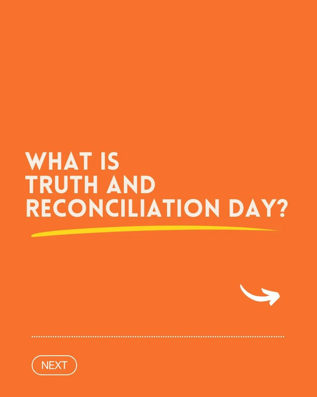 🧡 Every Child Matters.

On September 30, we honour the children who never came home, the survivors of residential schools, and the families and communities impacted across generations.

Truth and Reconciliation Day is a reminder that healing begins 