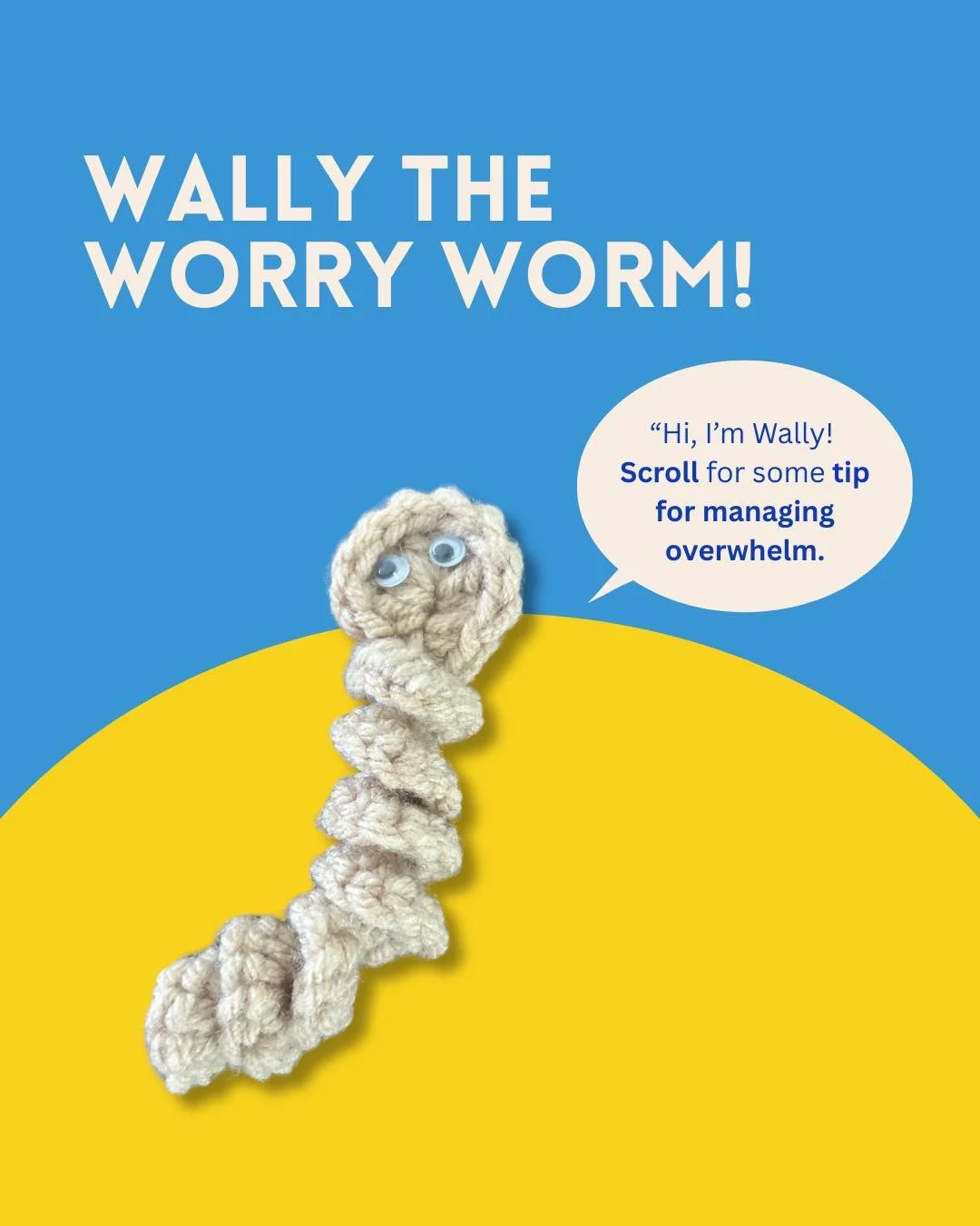 Feeling overwhelmed? You&rsquo;re not alone.

Full schedules, social pressure, or just too much at once...it happens to all of us.

🌿 That&rsquo;s where Wally the Worry Worm comes in! He&rsquo;s got 4 simple tools to help you manage overwhelm and ma