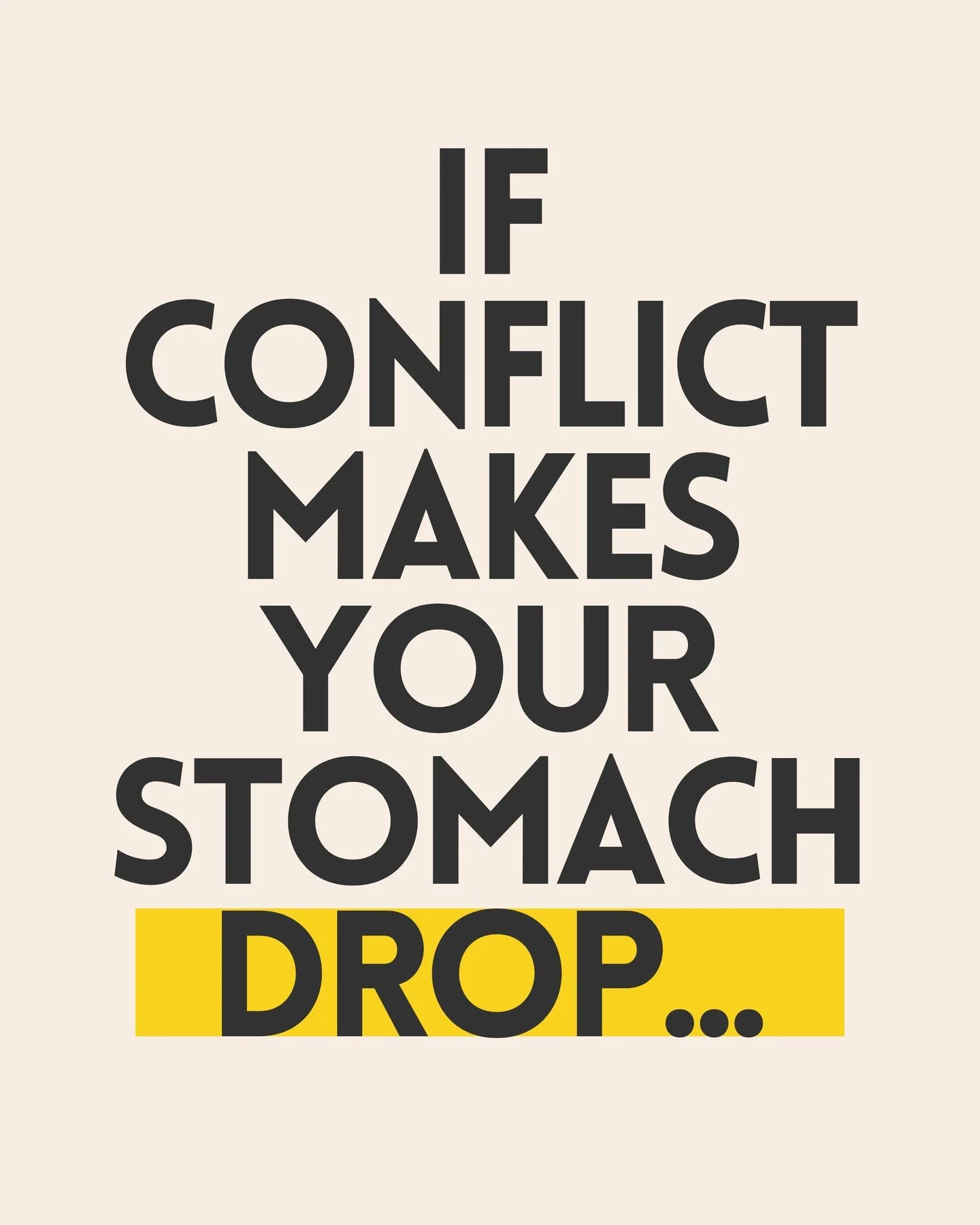 If conflict instantly stresses you out, you&rsquo;re not alone. Here are 3 small skills that make it feel less scary:

🧠 Regulate first, talk second
A calm nervous system communicates 100x better than an overwhelmed one.

🗣️ State the impact, not t