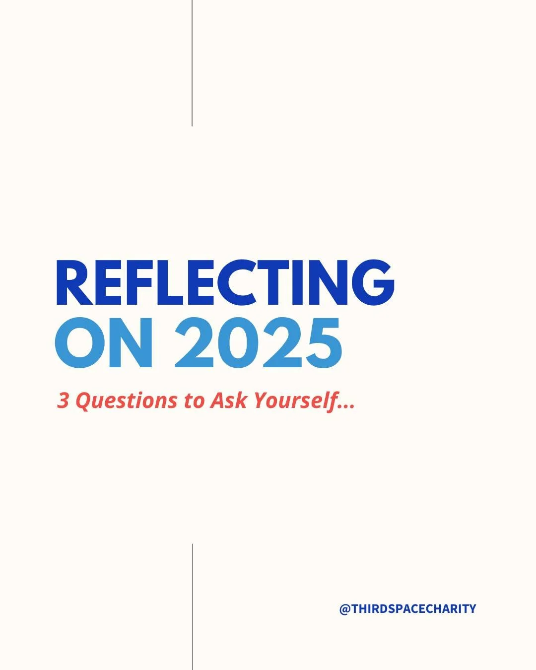 As we close out 2025, we are taking a moment to pause, breathe, and reflect.

Here are 3 simple questions to help you check in with yourself as the year wraps up.

What did you learn?
What surprised you?
What supported your wellness?

Your story matt