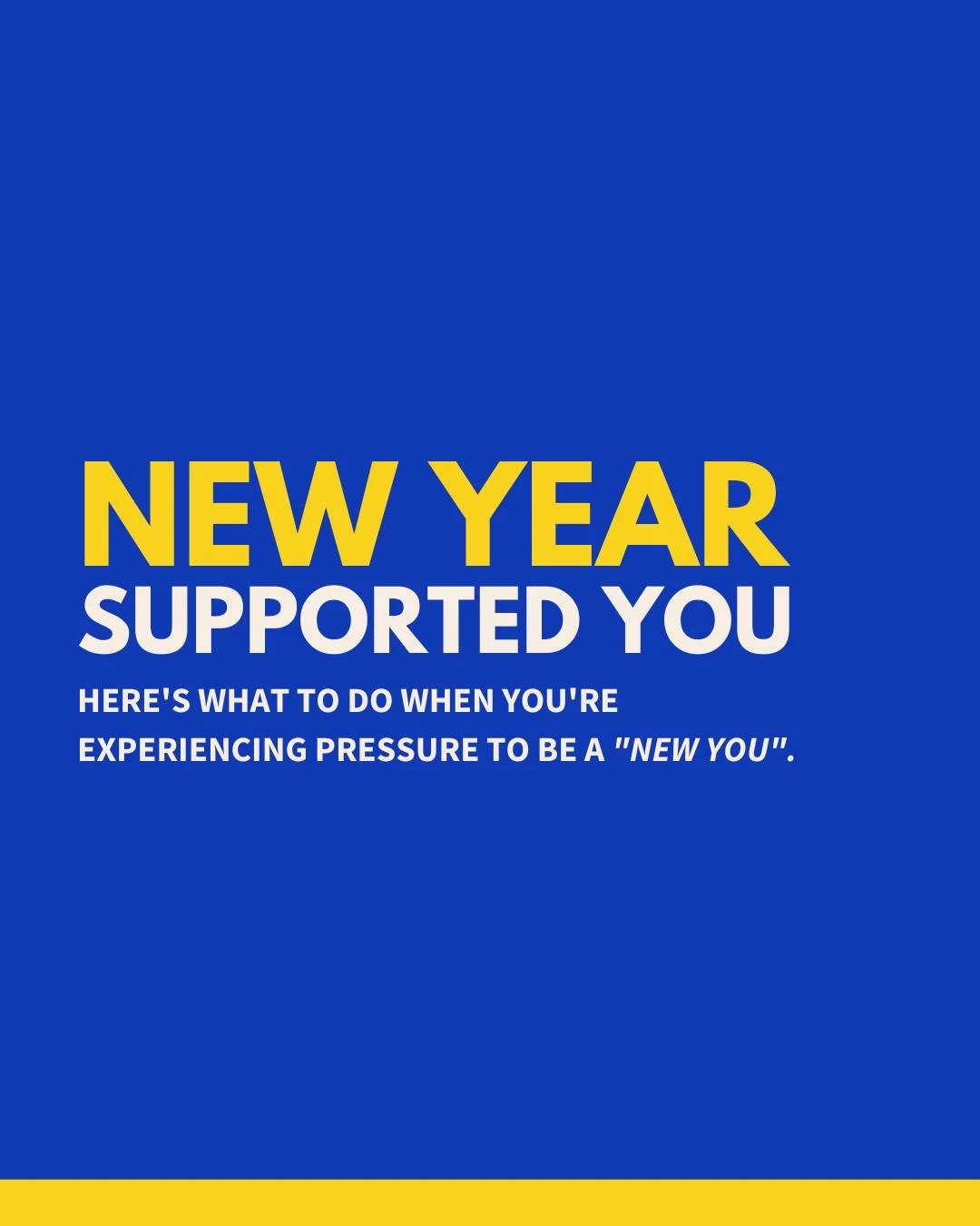 New year messages can be loud.
Fix this. Change that. Be better. Be new.

If that pressure feels heavy, pause here.

Take a breath.
Notice what&rsquo;s around you.
Come back into your body.

You are whole.
You are amazing.
You are enough.
You are per
