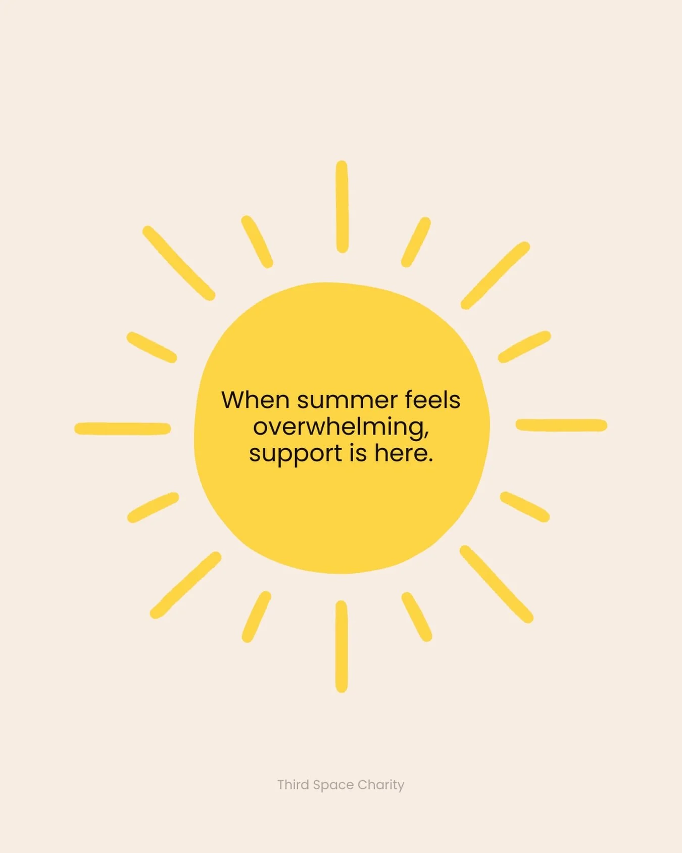 Mental health support is not seasonal, but summer can make emotions feel louder. Shifting routines, friends leaving for the season, the heat, the pressure to make the most of it&hellip; it can build up quickly.

Alongside counselling, simple and free