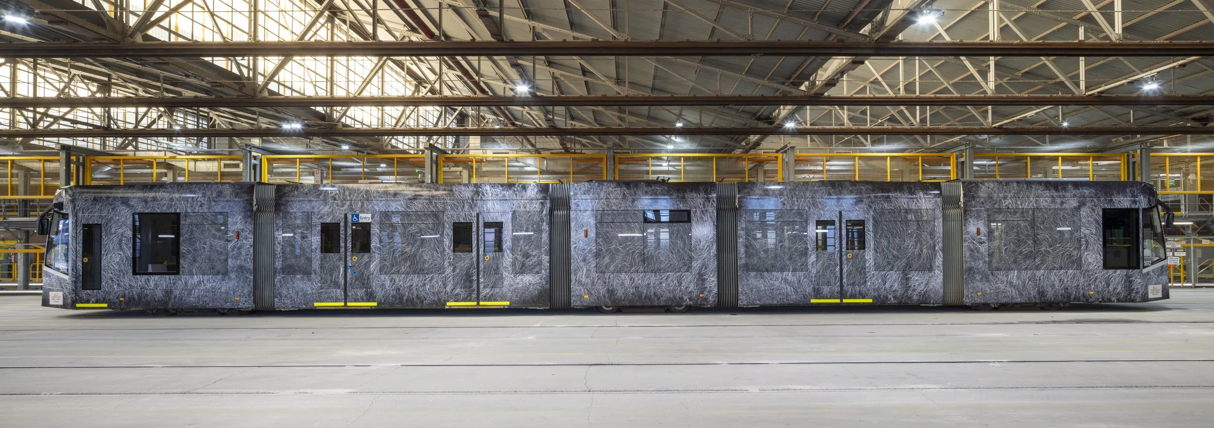 2025 Art Tram by Kelly Koumalatsos (Wergaia, Wemba Wemba)