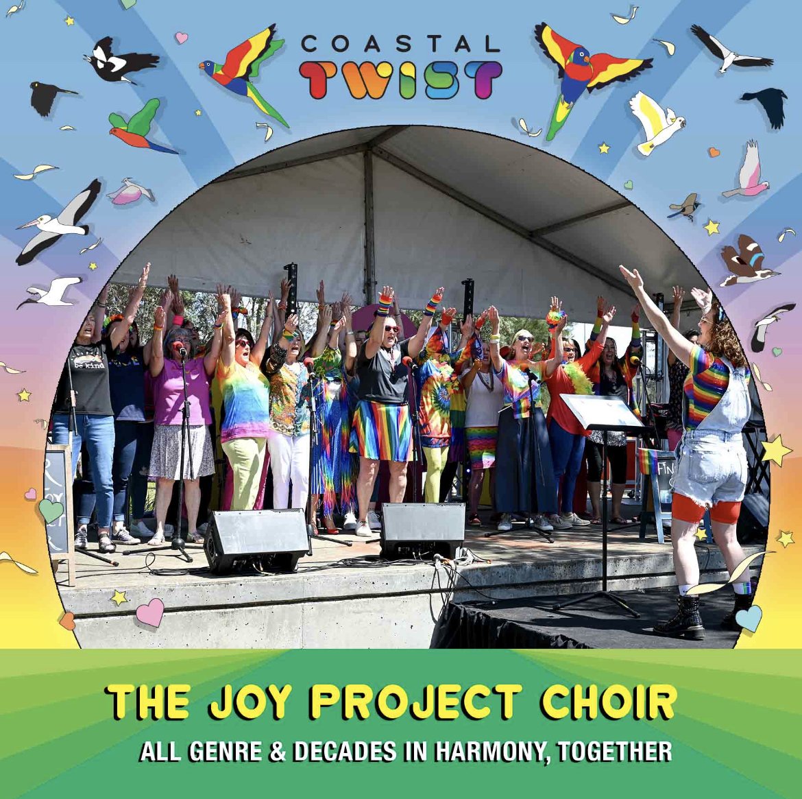  The Joy Project Choir at Coast Twist Festival 