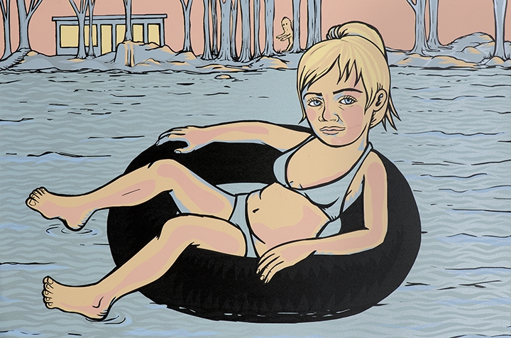 Wisconsin Fetish, Screenprint, 15" x 10" 2012