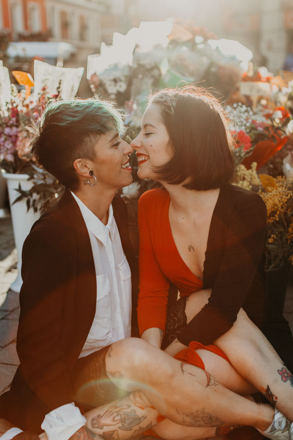 Lesbian couple rekindling their romance with the help of sex and intimacy coaching