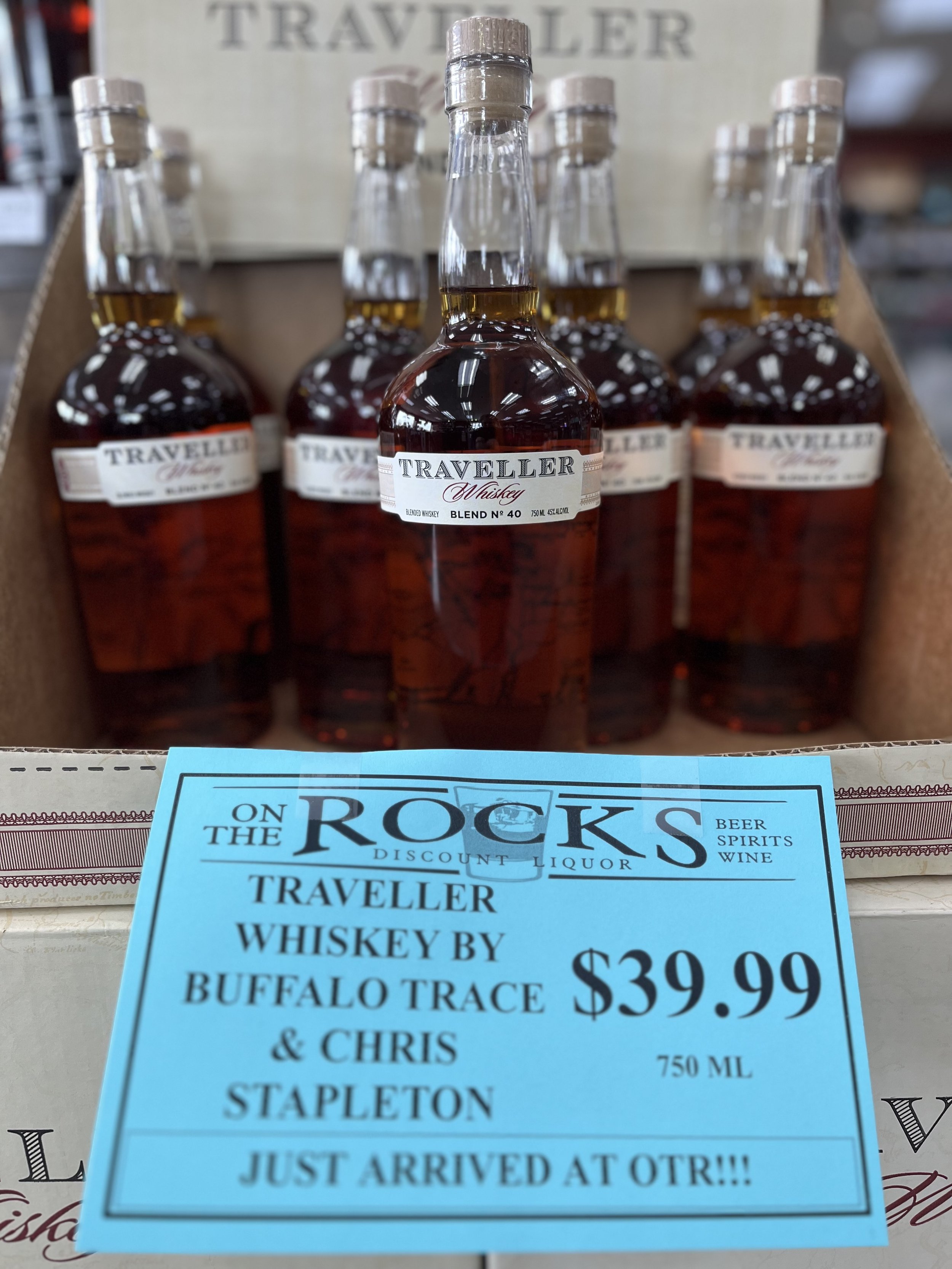 Traveller Whiskey - $39.99