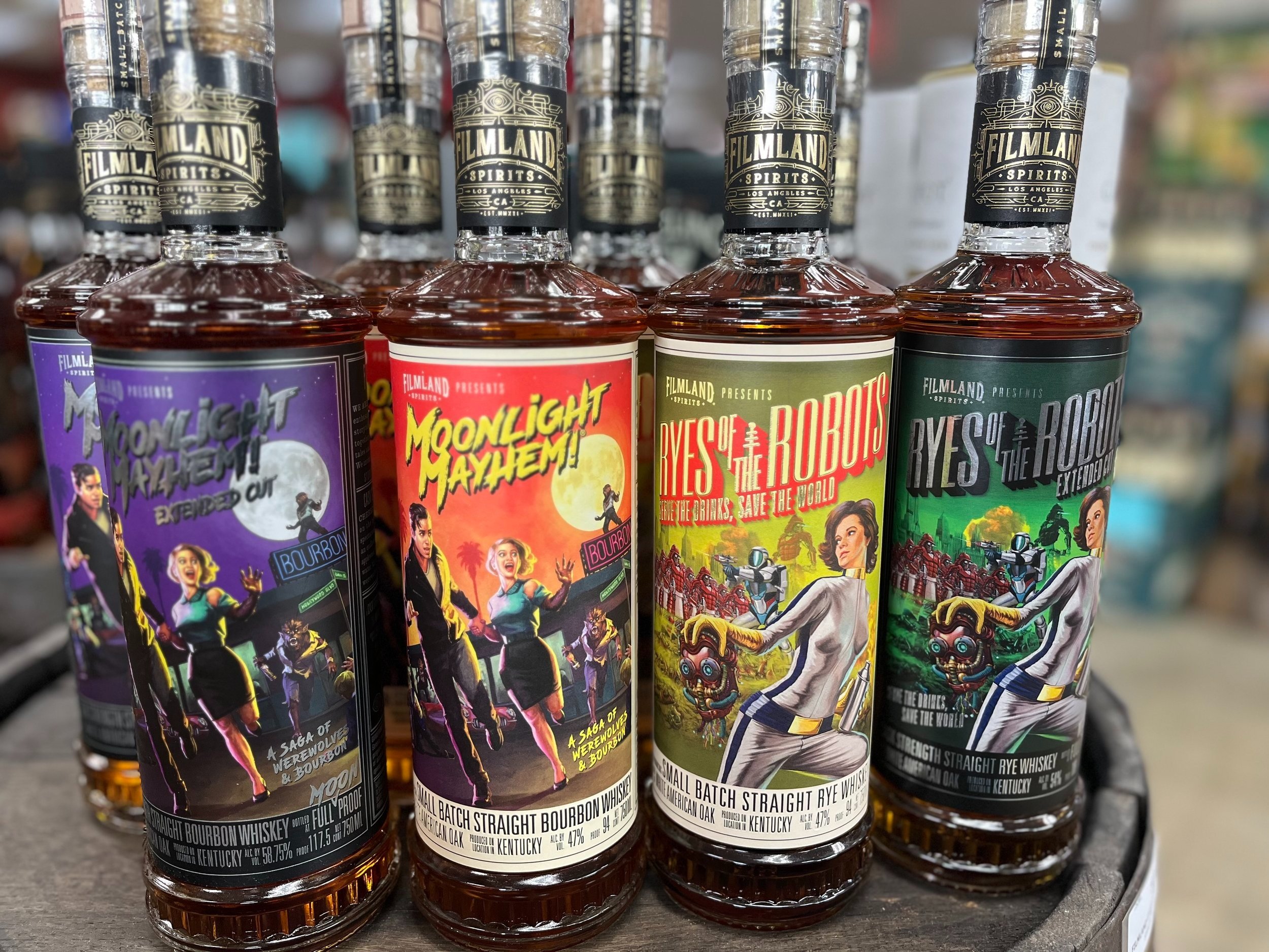 Filmland Spirits Bourbon &amp; Rye