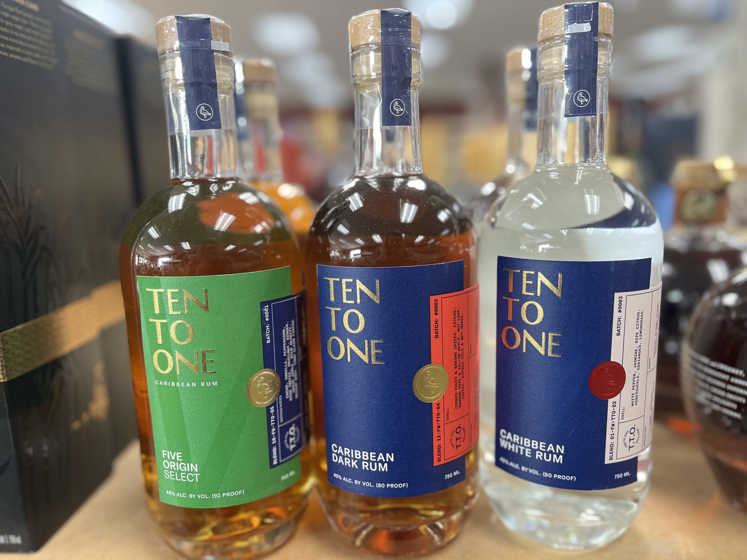 Ten to One Rums