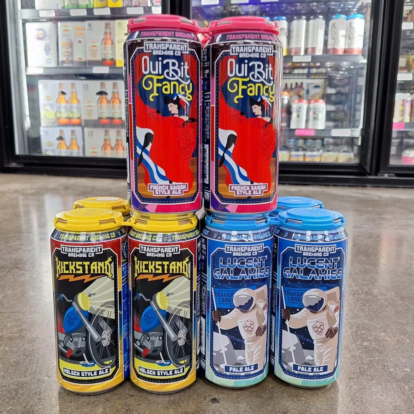 We'll have Grandview's very excellent @transparent_brewing sampling their #beer this Friday 1/23 from 4-6pm. Last time they stopped in, it was one of our most successful tastings of the year, so don't miss a chance to try some great brews. #ontherock