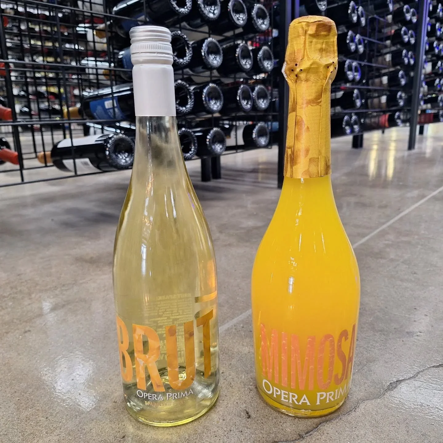 Nothing says #sundayfunday quite like #mimosas &amp; whether you're making your own or want some ready-to-drink, we can't recommend a better deal than @operaprimaus. #ontherocksliquor #lawrenceks