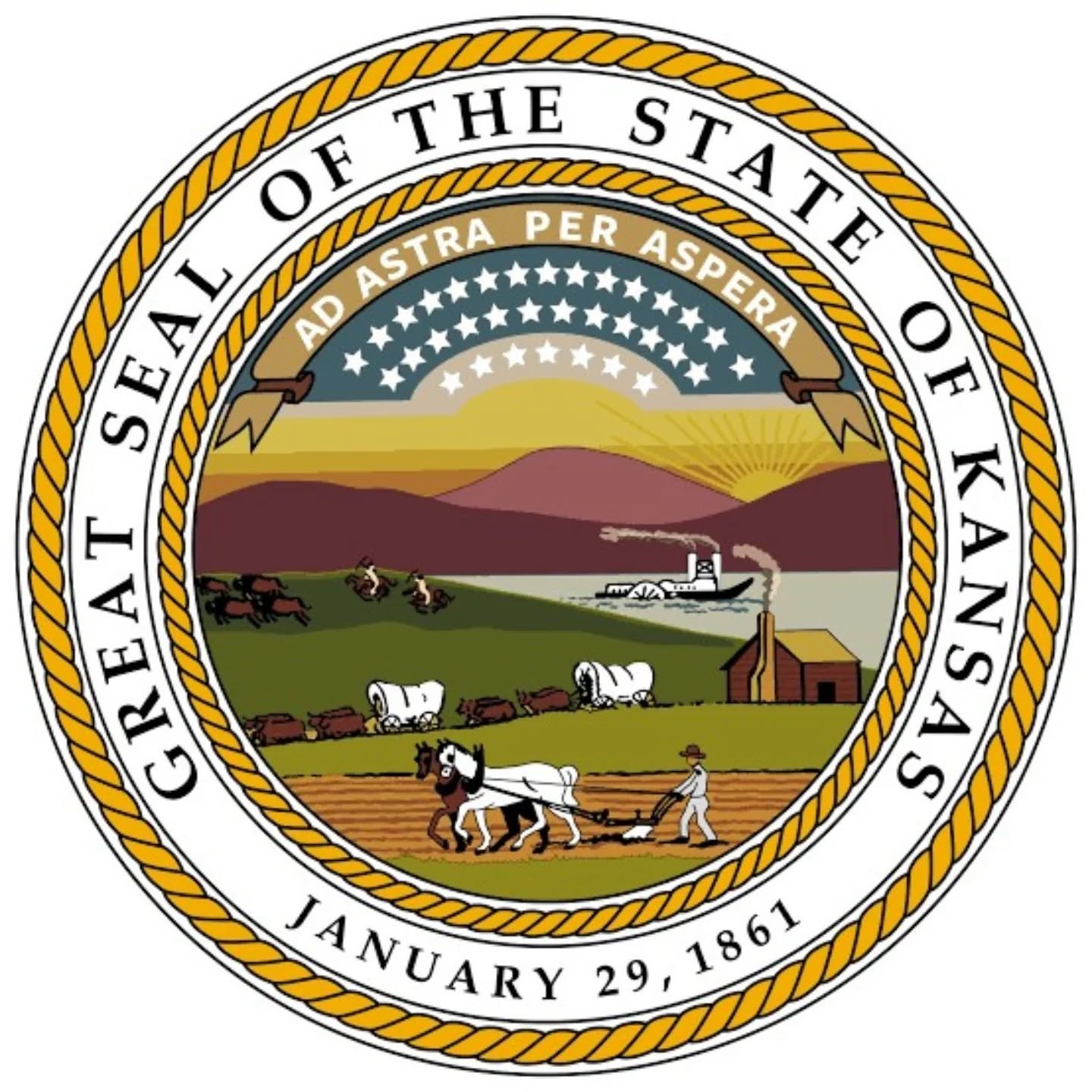 Friday 1/30 from 4-7 pm, we'll be celebrating Kansas Day by offering samples of some great Kansas products! Although Kansas Day is technically Thursday, we will be celebrating on Friday to coincide with our normal tasting session. This year, we will 