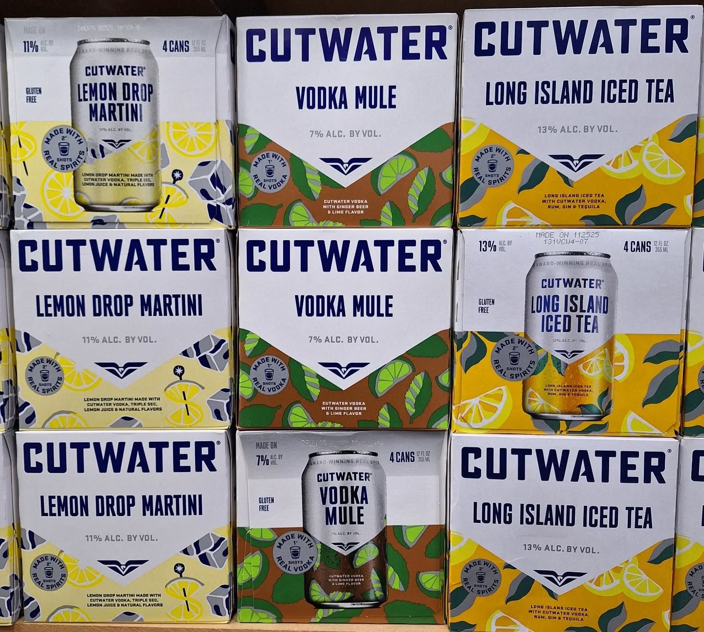 We'll have a sampling of @cutwaterspirits' ready-to-drink #cocktails on Thursday 2/19 from 5-7pm. Come through &amp; get ready for the weekend after work! #freesamples #ontherocksliquor #lawrenceks