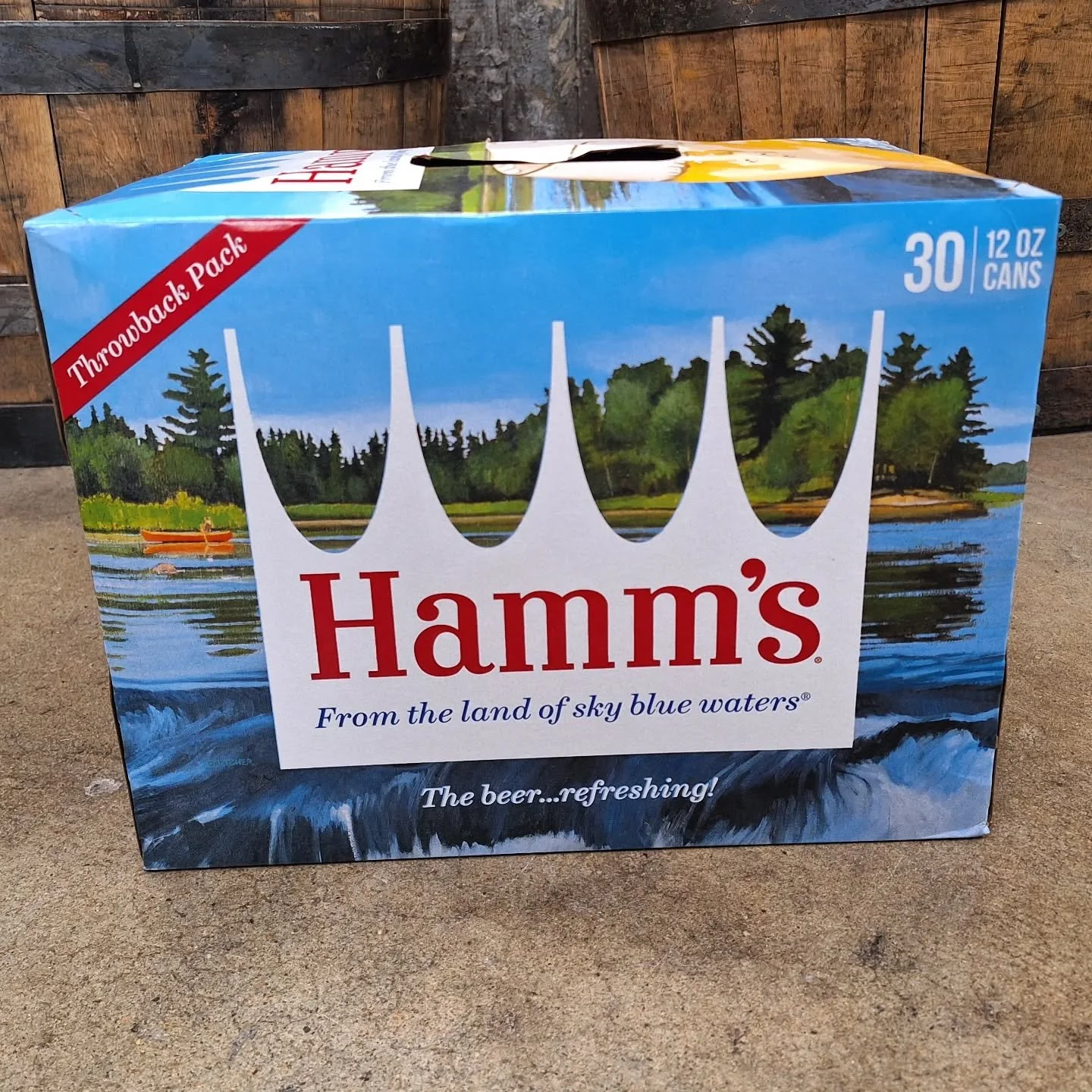 Big #beer sale going on right now. In our quest to be your best deal in town, @hammsthebeer 30 racks are $20.88! #ontherocksliquor #lawrenceks