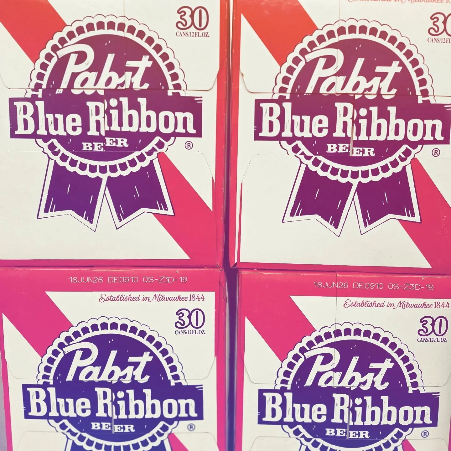 Big #beer sale going on right now. In our quest to be your best deal in town, @pabstblueribbon 30 racks are $23.88! #ontherocksliquor #lawrenceks