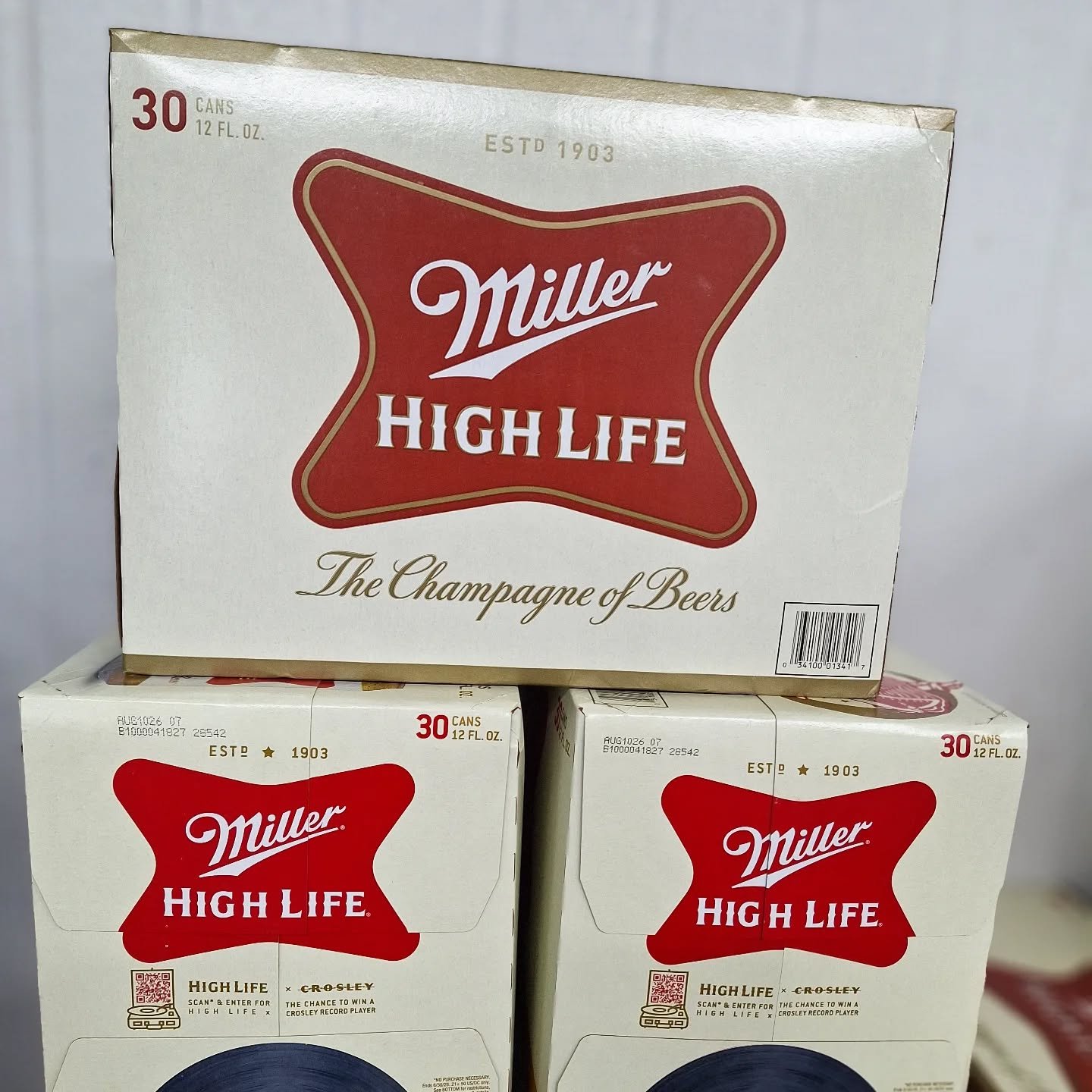 Big #beer sale going on right now. In our quest to be your best deal in town, @millerhighlife 30 racks are $22.99! #ontherocksliquor #lawrenceks