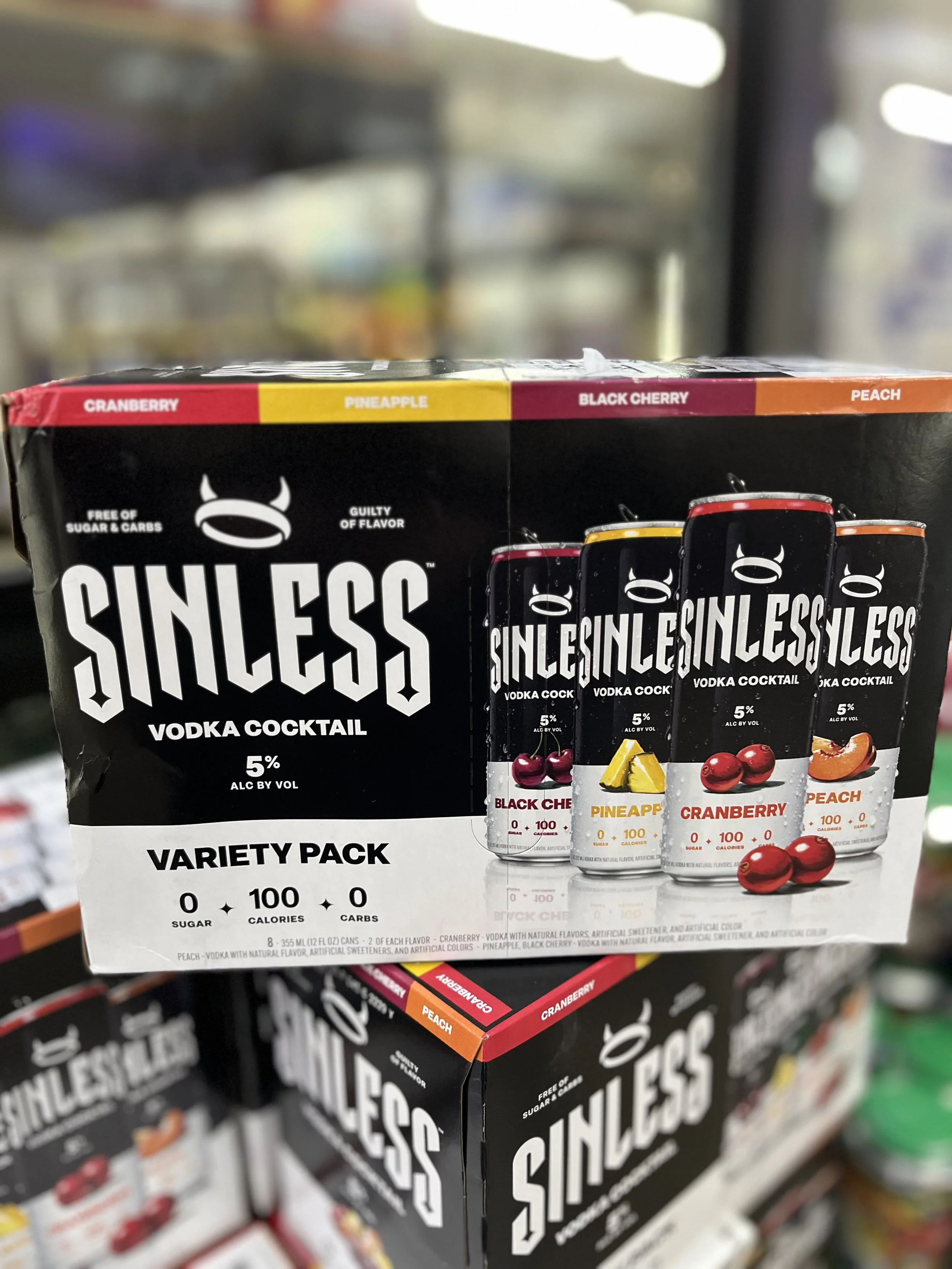 SINLESS 8PK RTD - $18.99