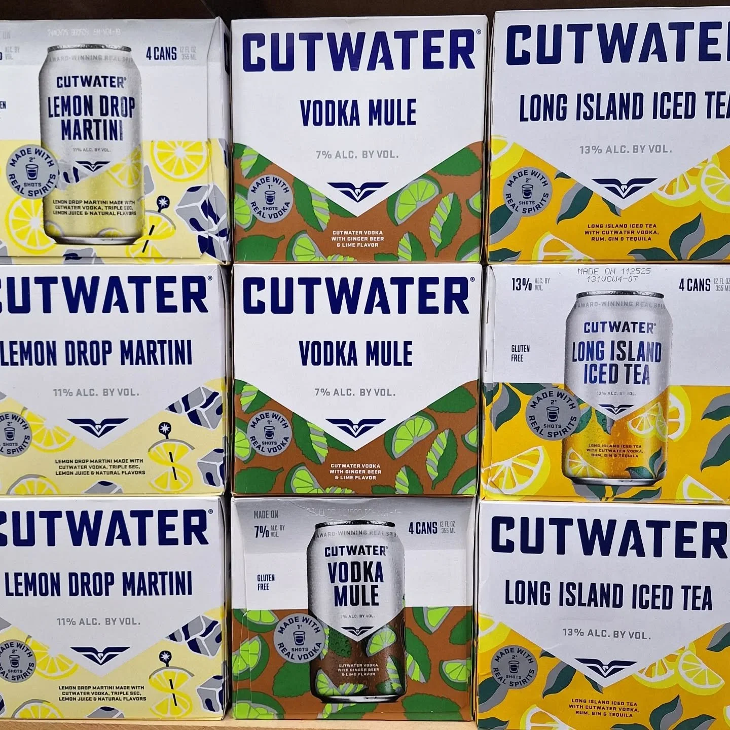 We'll have a sampling of @cutwaterspirits' ready-to-drink #cocktails on Thursday 3/26 from 5-7pm. Come through &amp; get ready for the weekend after work! #freesamples #ontherocksliquor #lawrenceks