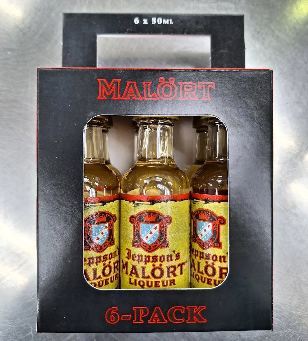 We have @jeppsonsmalort #shooters back in stock. Unfriend someone in real life. #malort #ontherocksliquor #lawrenceks