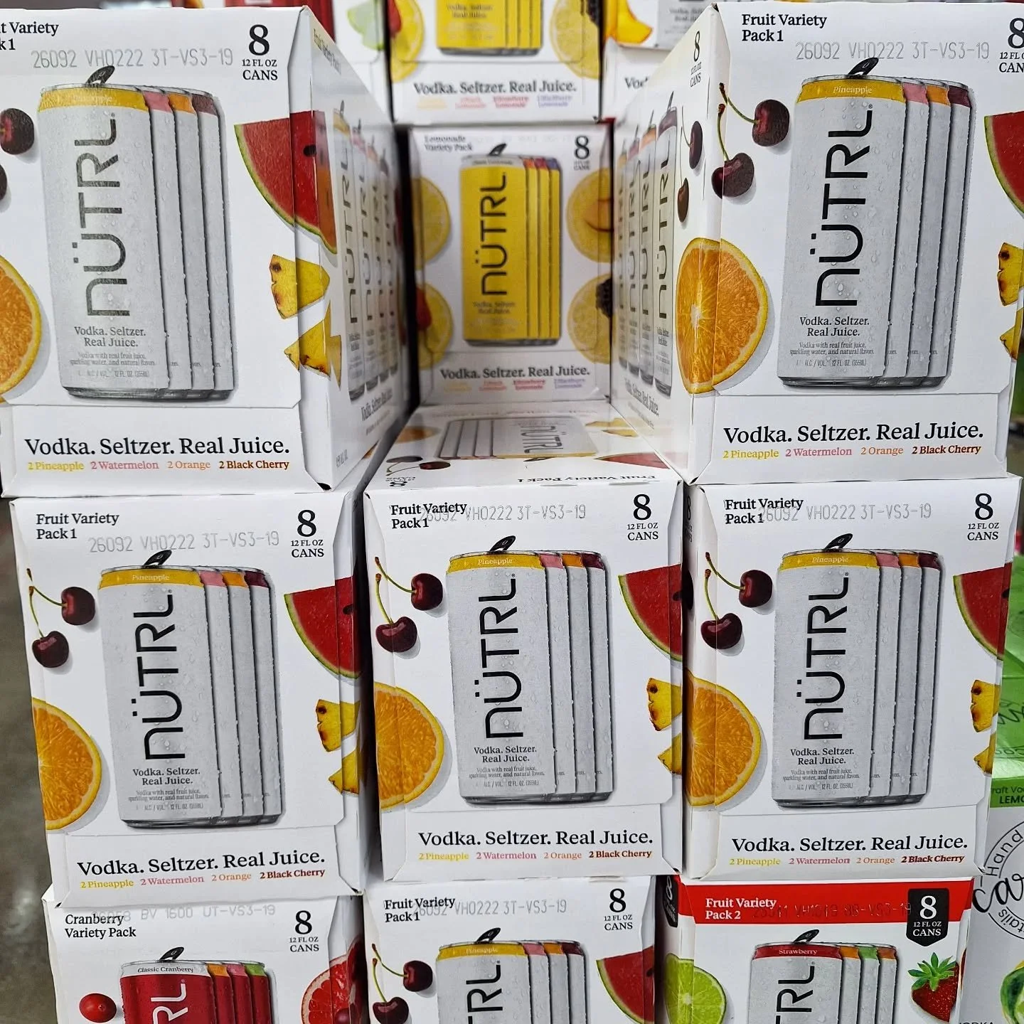 We'll have a @nutrl tasting of their vodka seltzers this Thursday 5/14 from 5-7pm. Come through for some #freesamples. #ontherocksliquor #lawrenceks