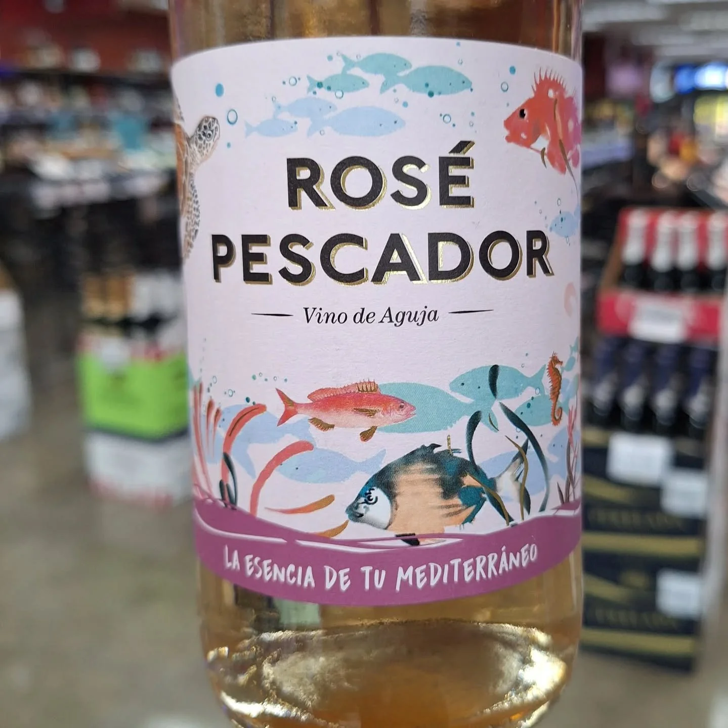We all know how much you LOVE @blanc_pescador, but the Ros&eacute; Pescador might be even better for these warm &amp; humid days. Just absolutely delicious &amp; a perfect pairing for seafood &amp; chicken from the grill. #wine #ontherocksliquor #law