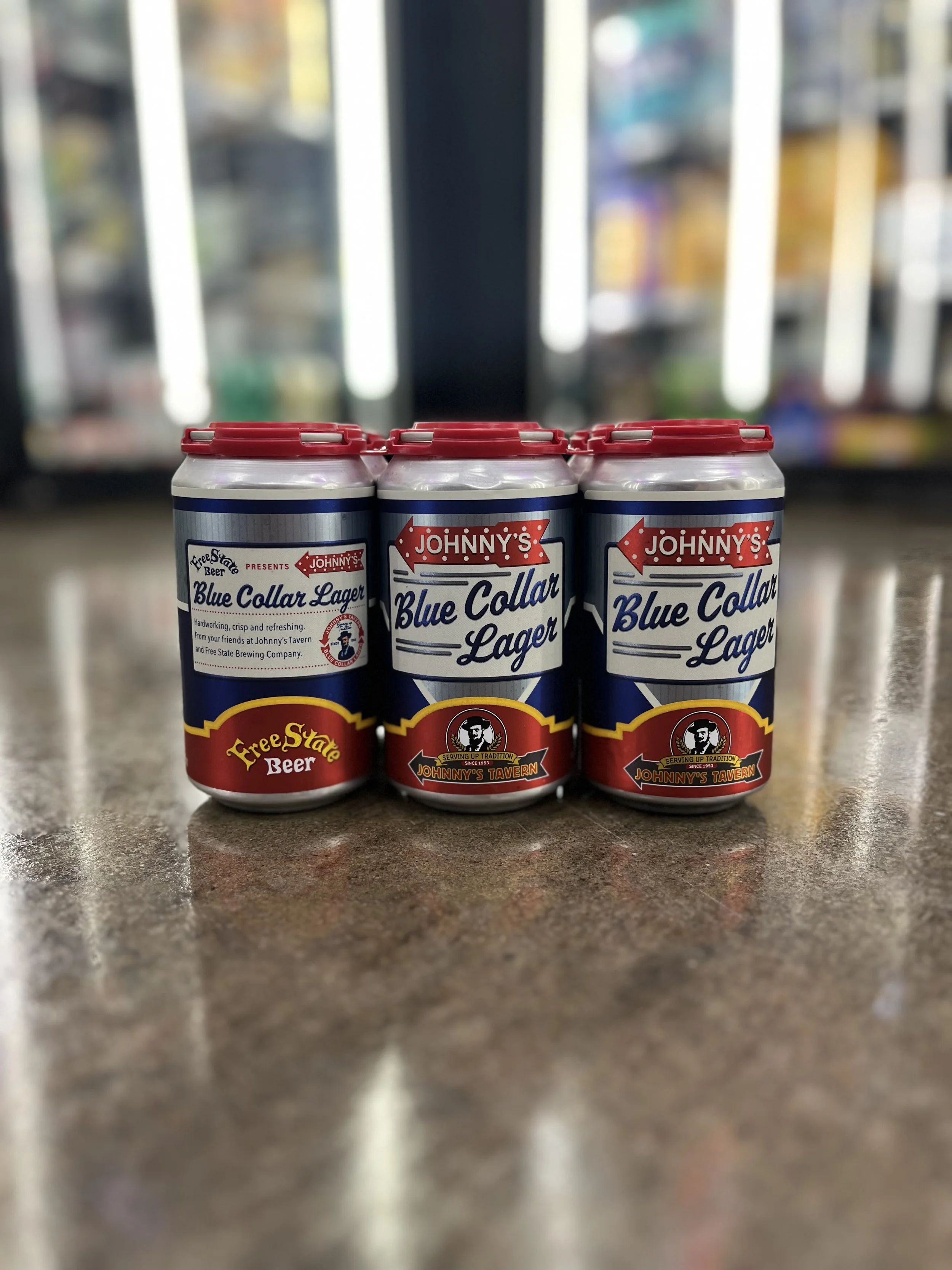FREE STATE BLUE COLLAR LAGER - $11.49