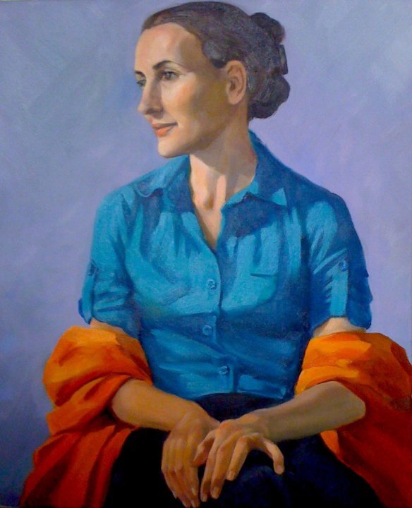 SVETLANA; Oil on canvas, 2009