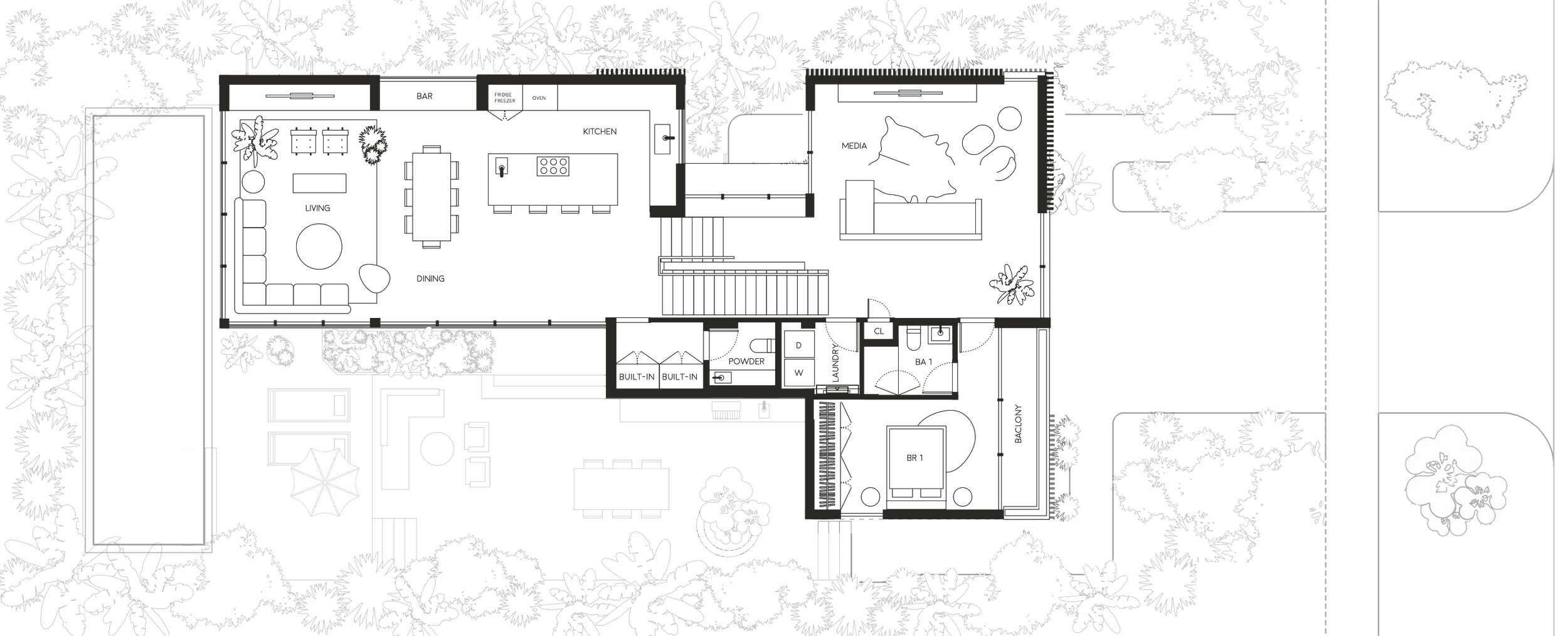 First level plan