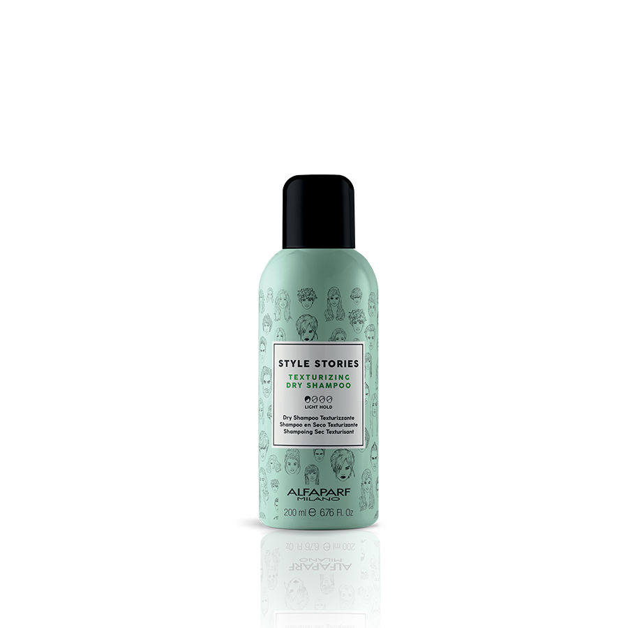 TEXTURIZING DRY SHAMPOO DESCRIPTION Gives instant support and absorbs excess oiliness, for lightweight and fragranced hair. FORMAT 200 ml