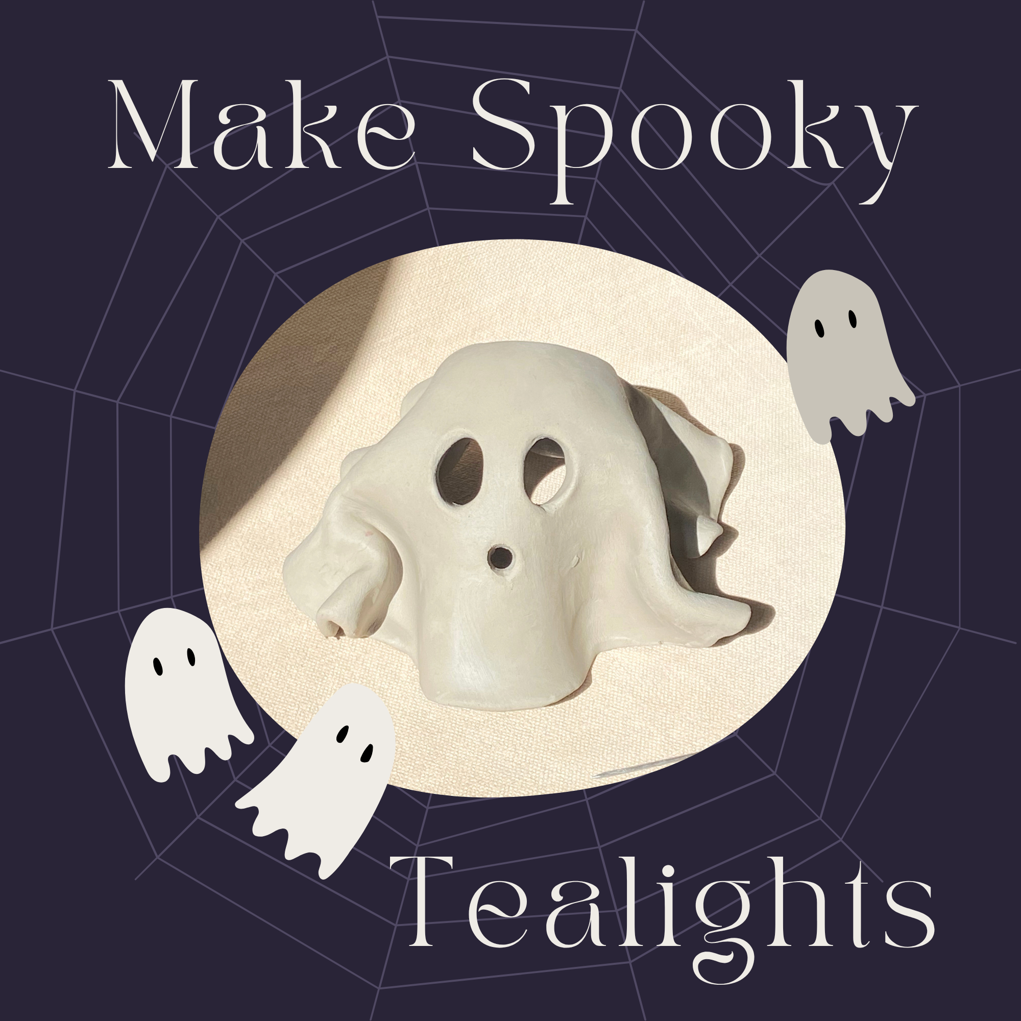 Make-a-Spooky Tea Light - October 10th - 2:30pm - 5:00pm