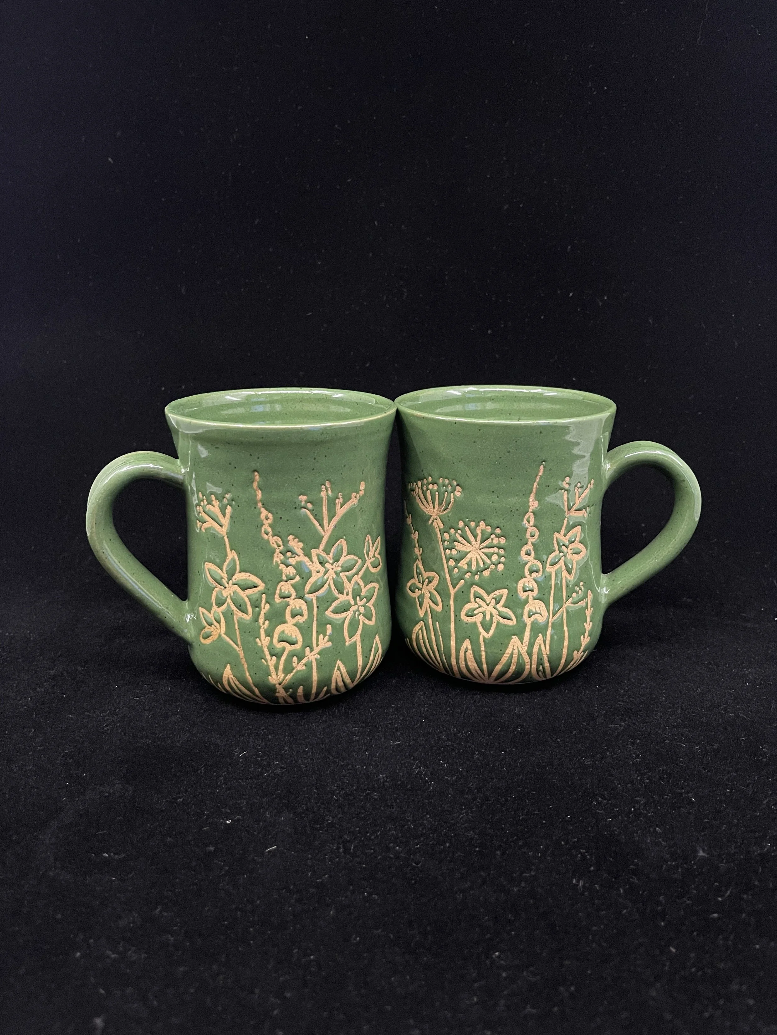 Medium Evergreen Wildflower Mug