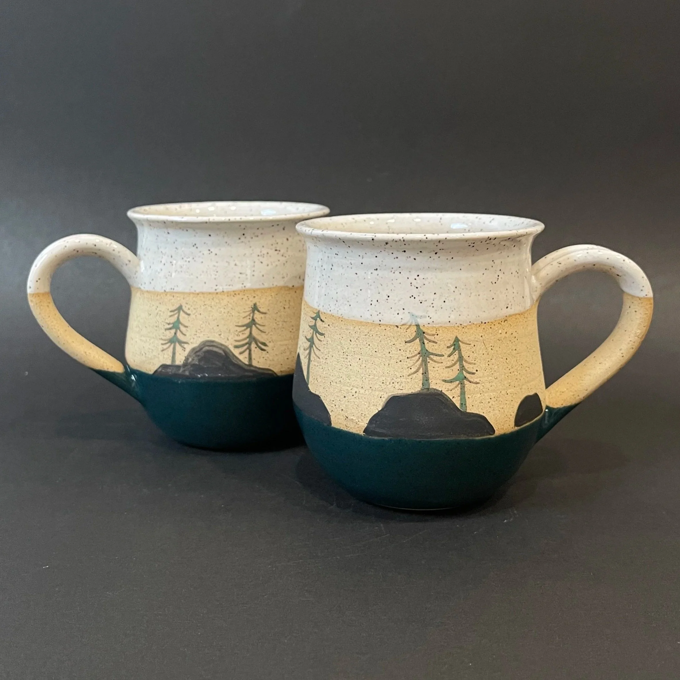 Medium Underglaze Gulf Islands Mug