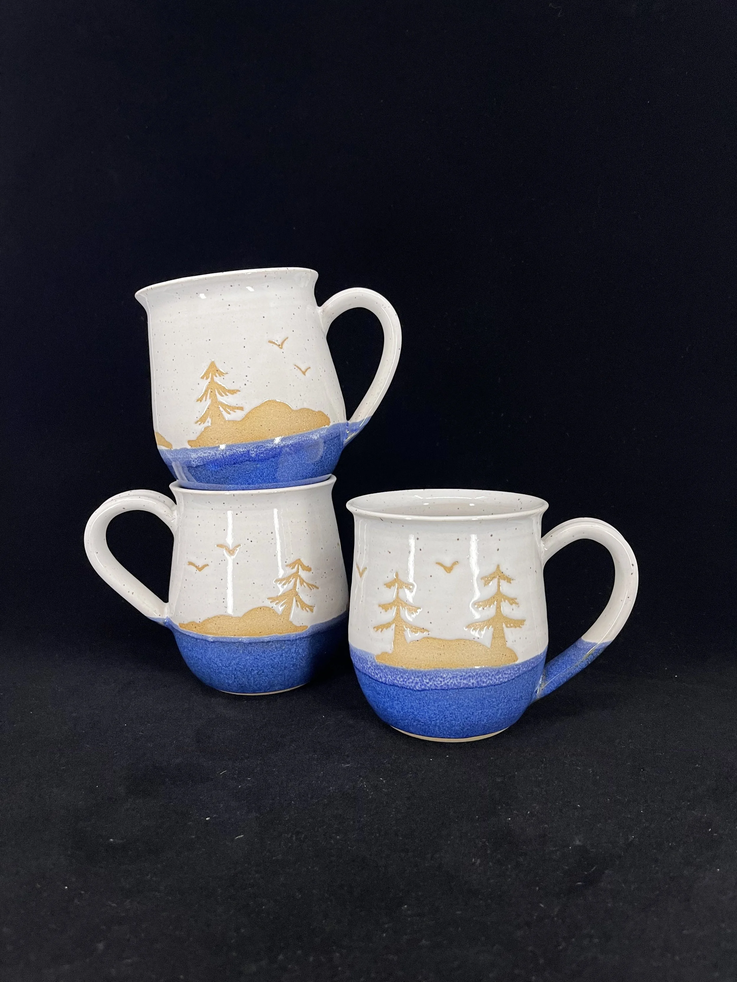 Medium Foggy Gulf Islands Mug