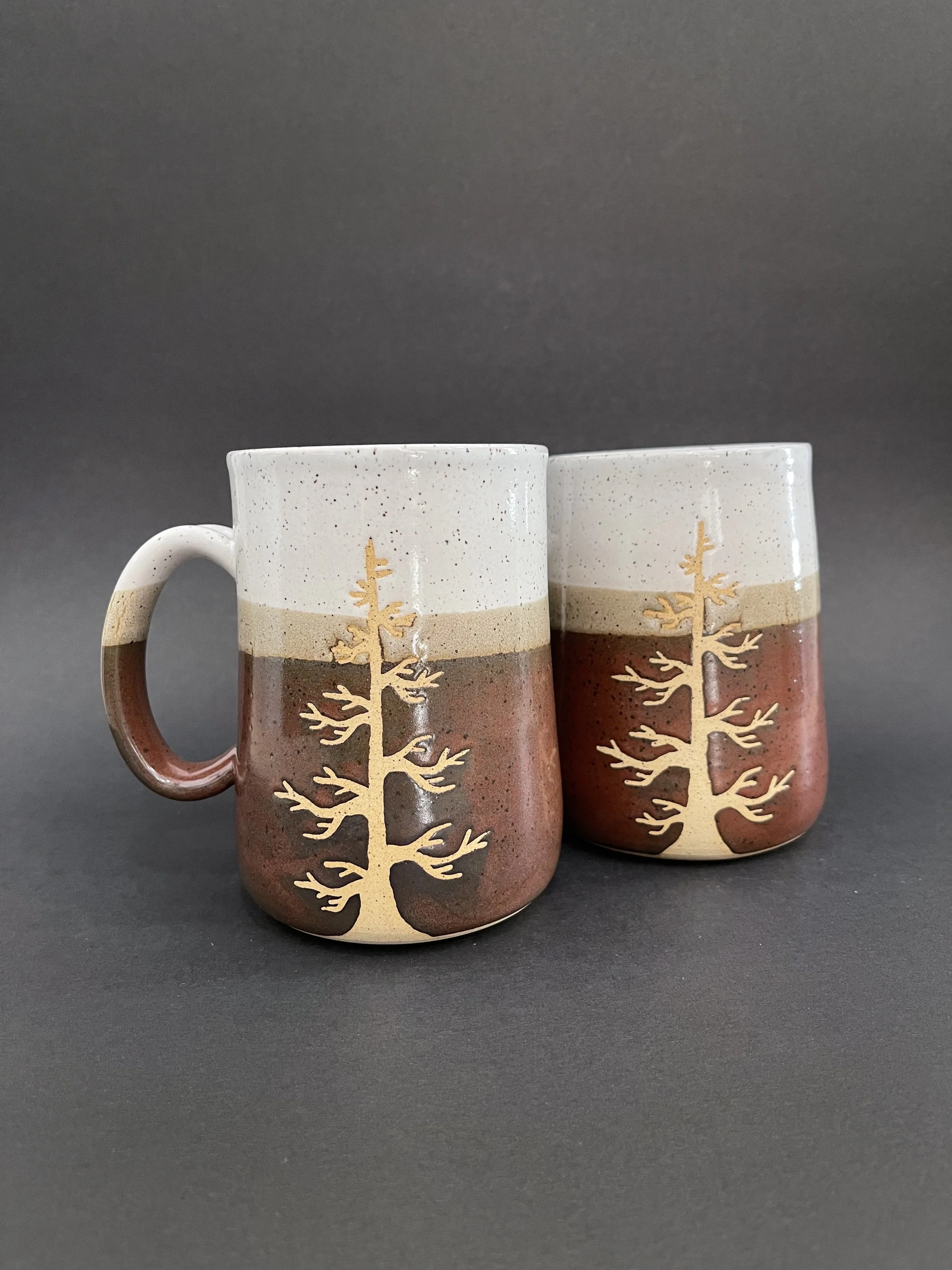 Large Rootbeer Float Tree Mug
