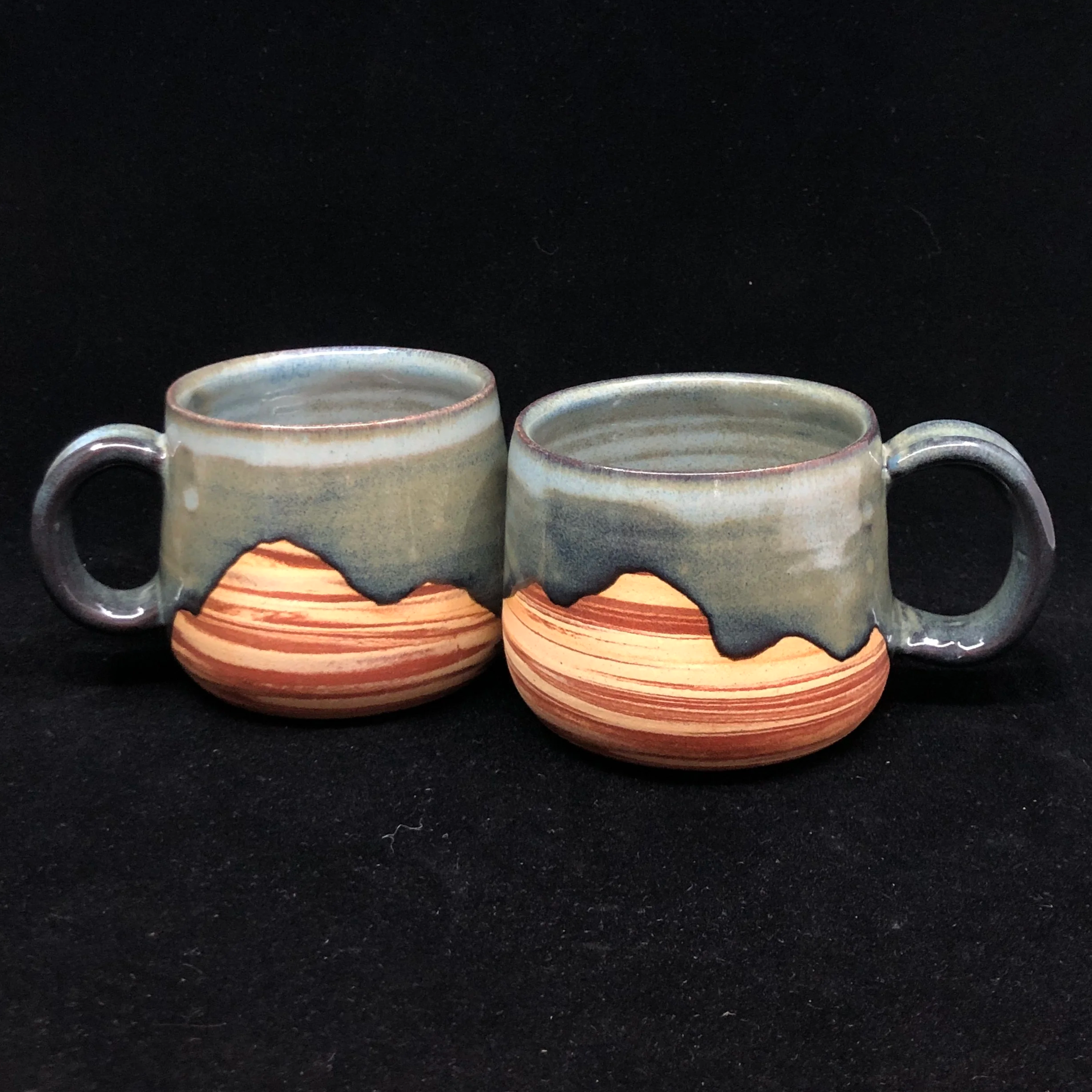 Medium Swirly Evening Mountain Mug