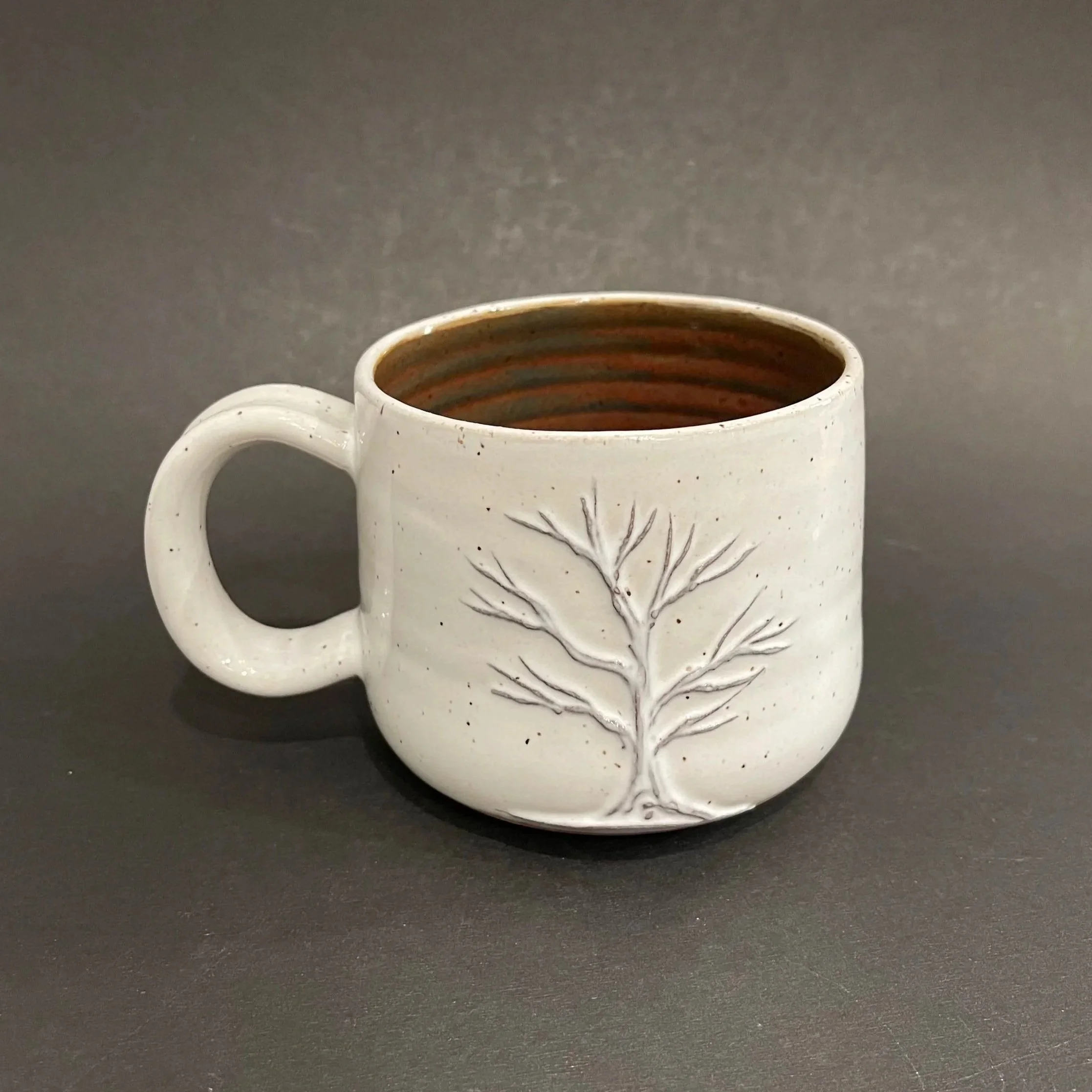 Medium Slip Trail Tree Latte Mug