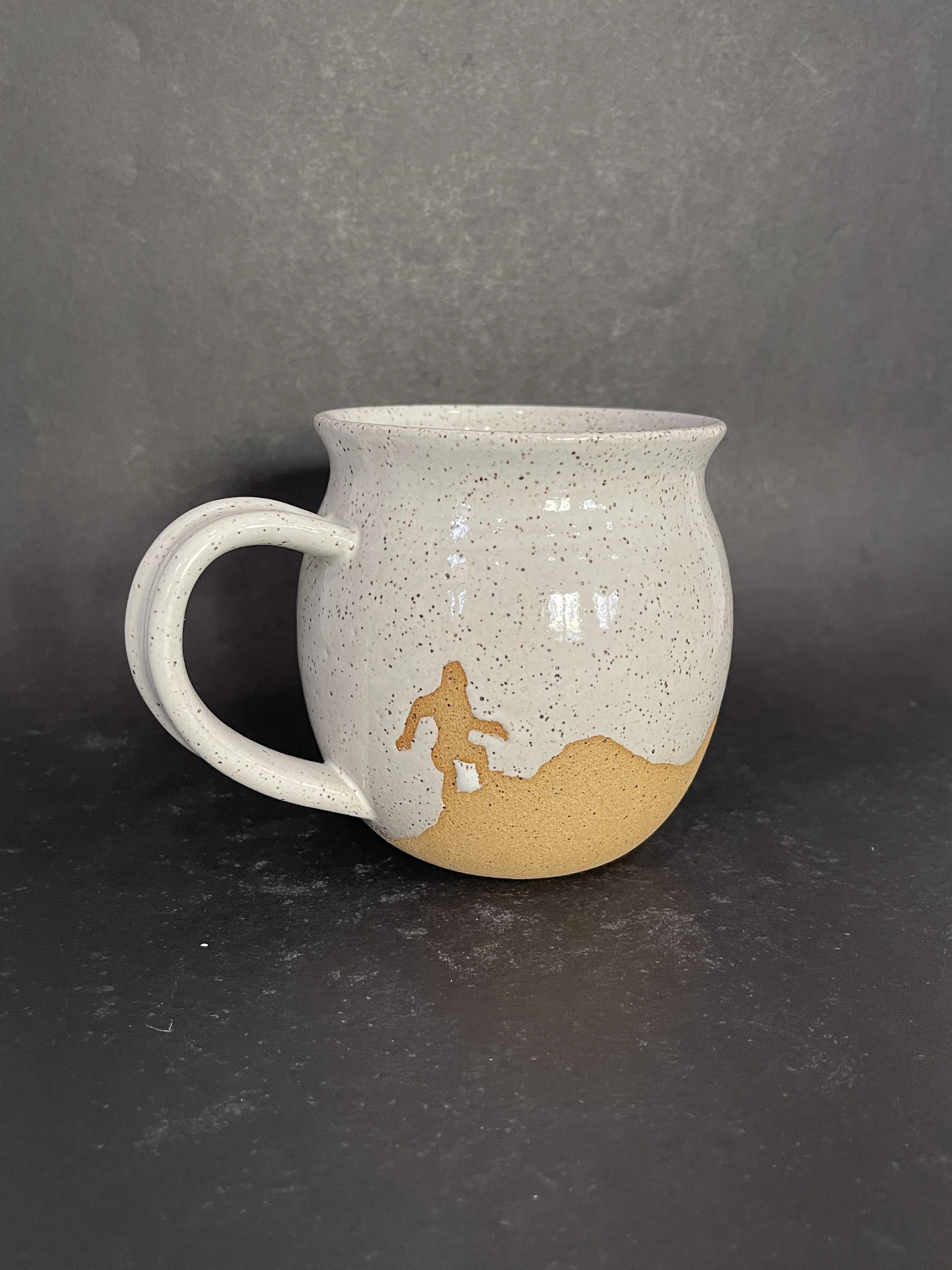 Large Bigfoot Belly Mug