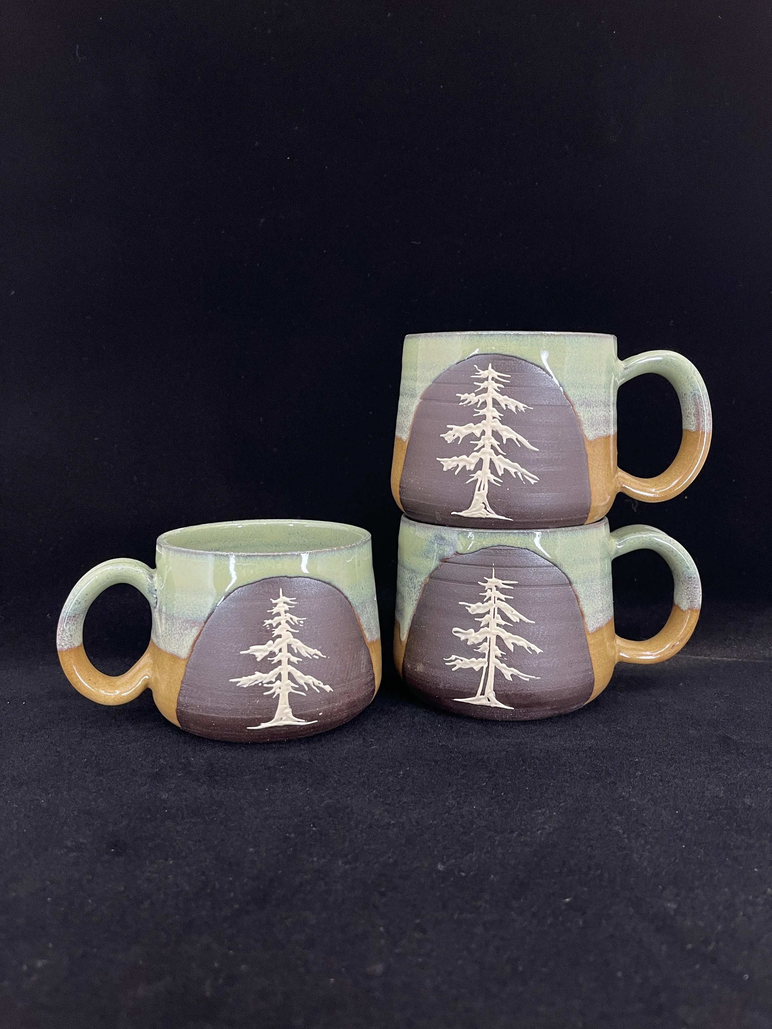 Medium Agate Beach Slip Tree Latte Mug