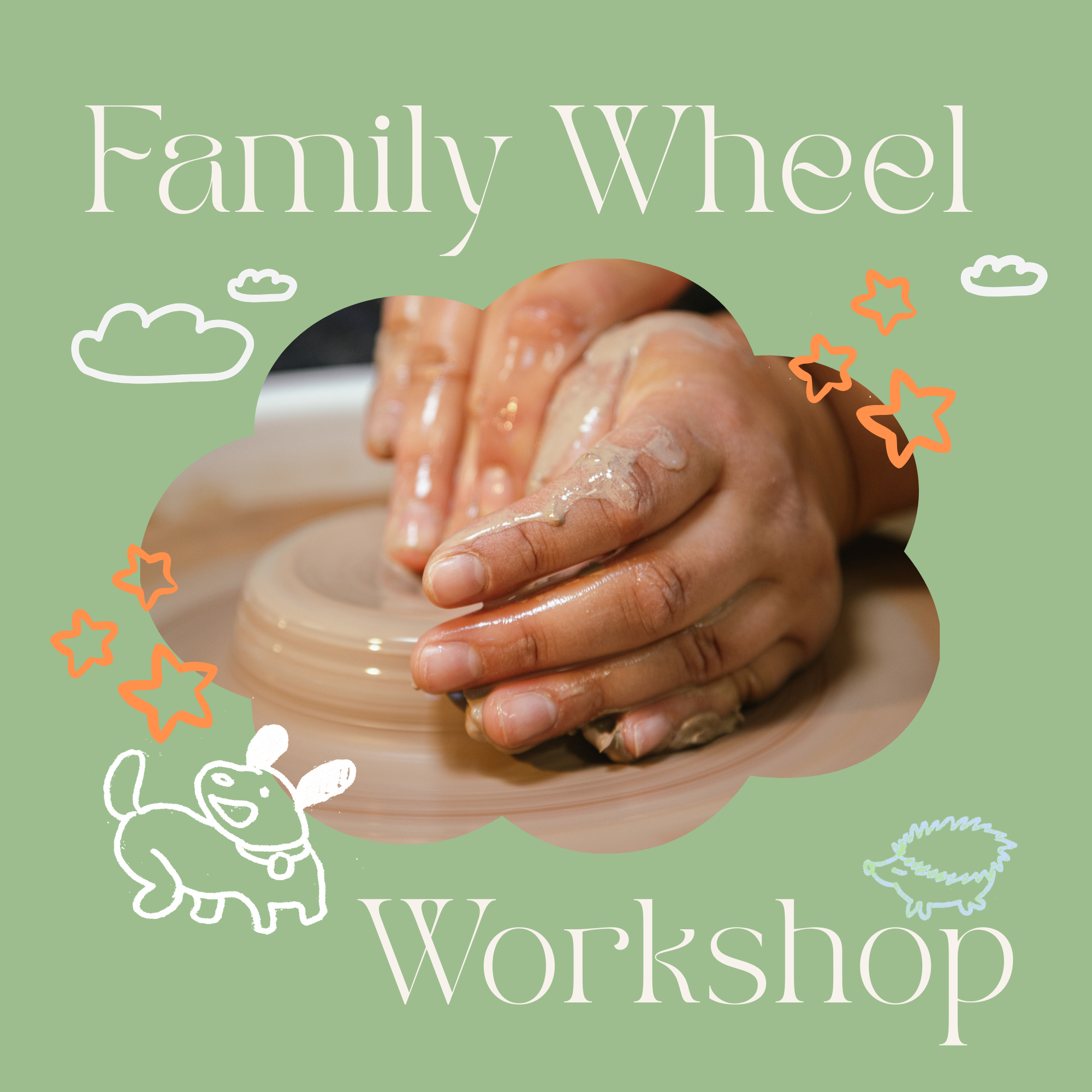 Family Wheel Workshop – May 18th,  12:30pm-2:00pm